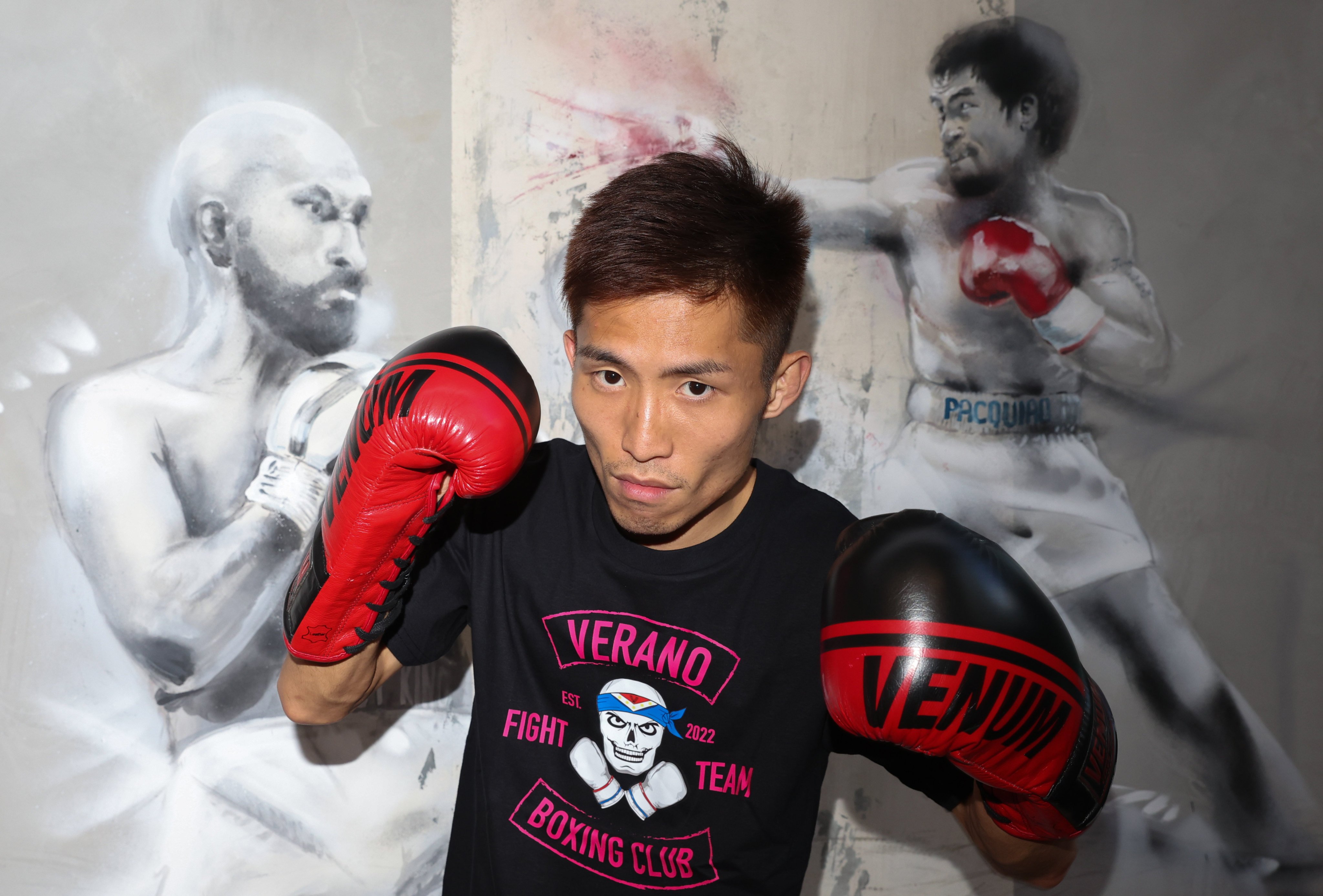 Boxer Raymond Poon Kai-ching at his club in Sai Ying Pun. Photo: Yik Yeung-man