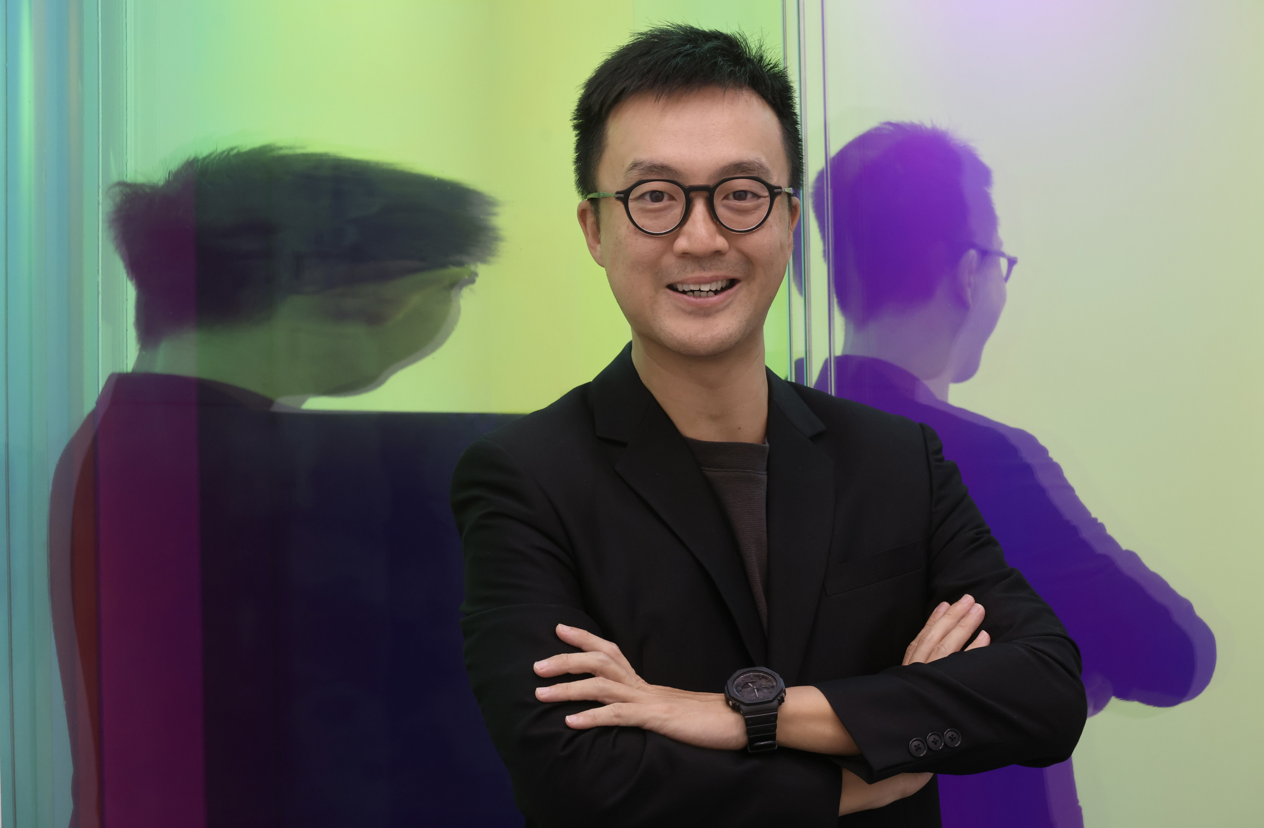 WeLab Bank CEO Tat Lee Ka-tat, pictured at his offices in Quarry Bay on October 12, 2023. Photo: Jonathan Wong