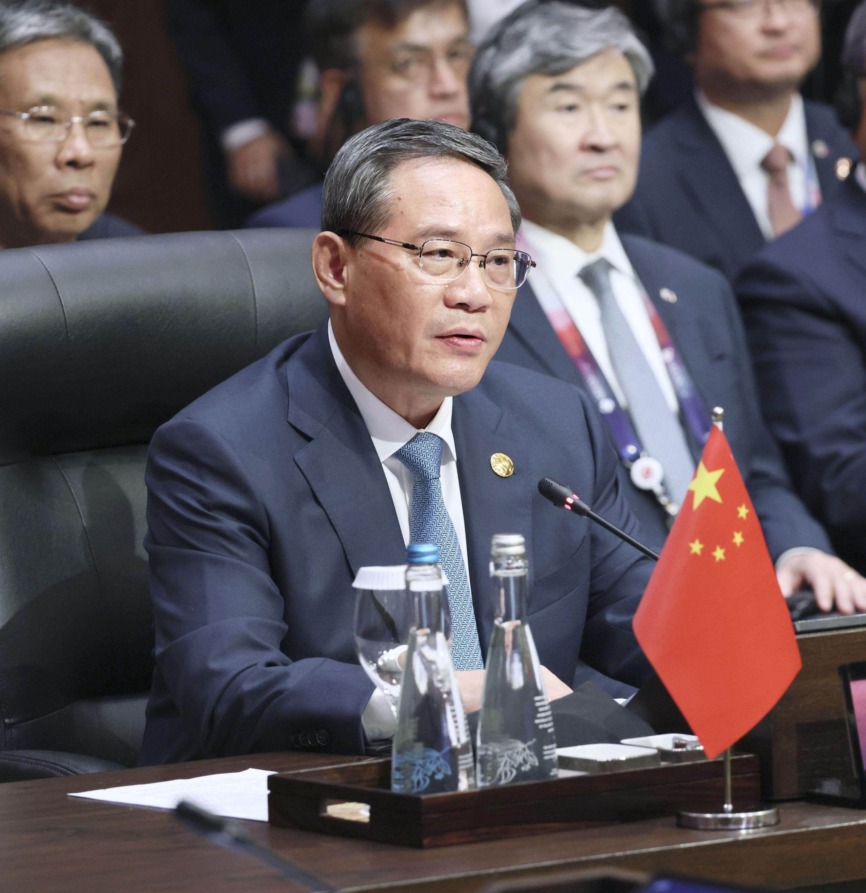 Premier Li Qiang has expressed China’s willingness to jointly  build a relationship with Japan that “meets the requirements of the new era”. Photo: Kyodo