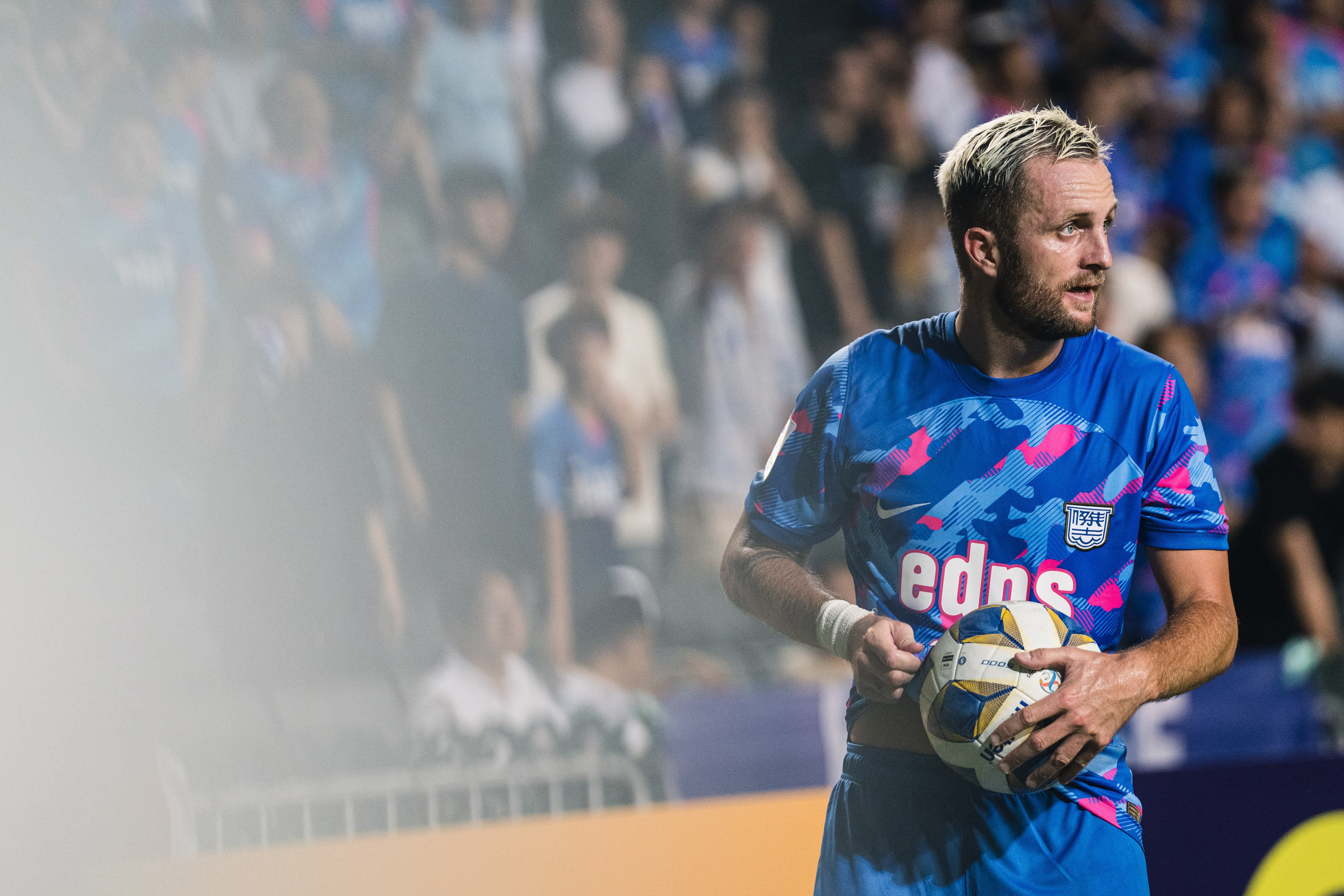 Jakob Jantscher joined Kitchee this summer after a stellar career playing in Europe. Photo: Kitchee