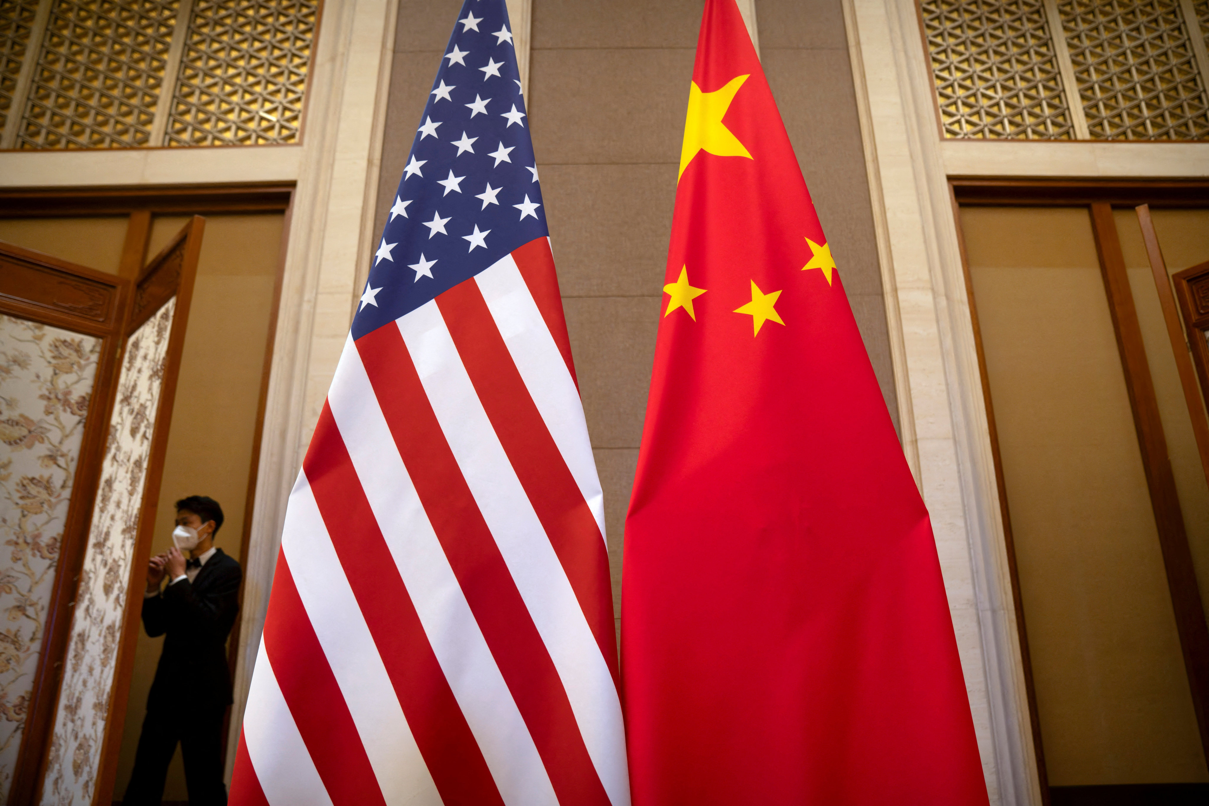 An economic working group between China and the United States conducted its first remote meeting on Tuesday. Photo: Reuters