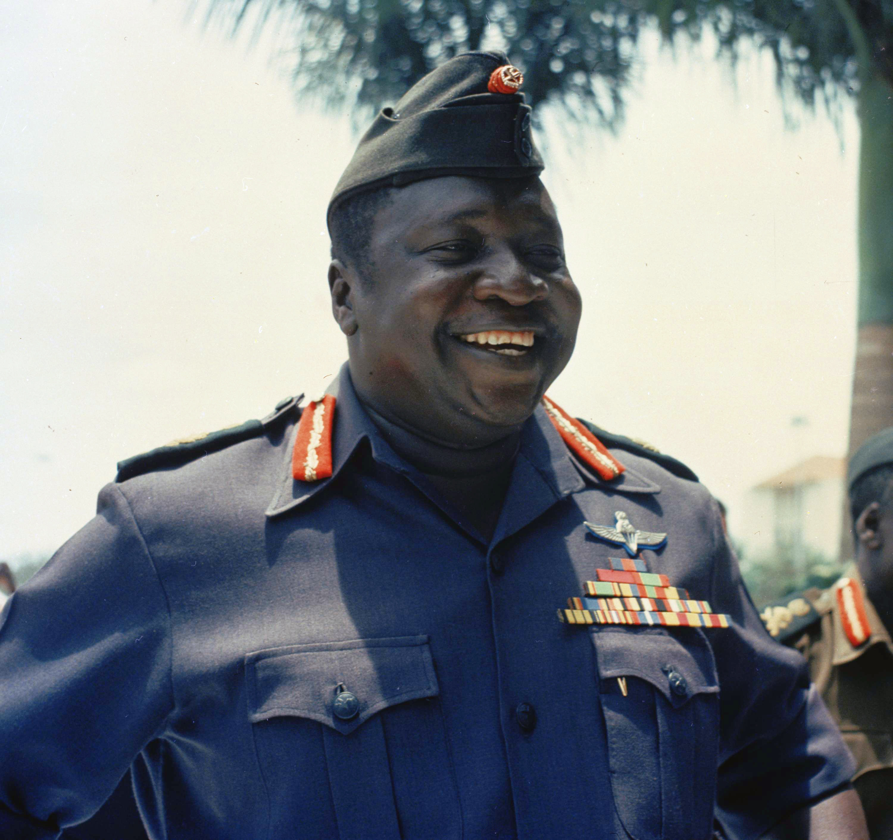 Ugandan President Idi Amin. His eight-year rule of the country was defined by the deaths of up to 300,000 people. Photo: AP