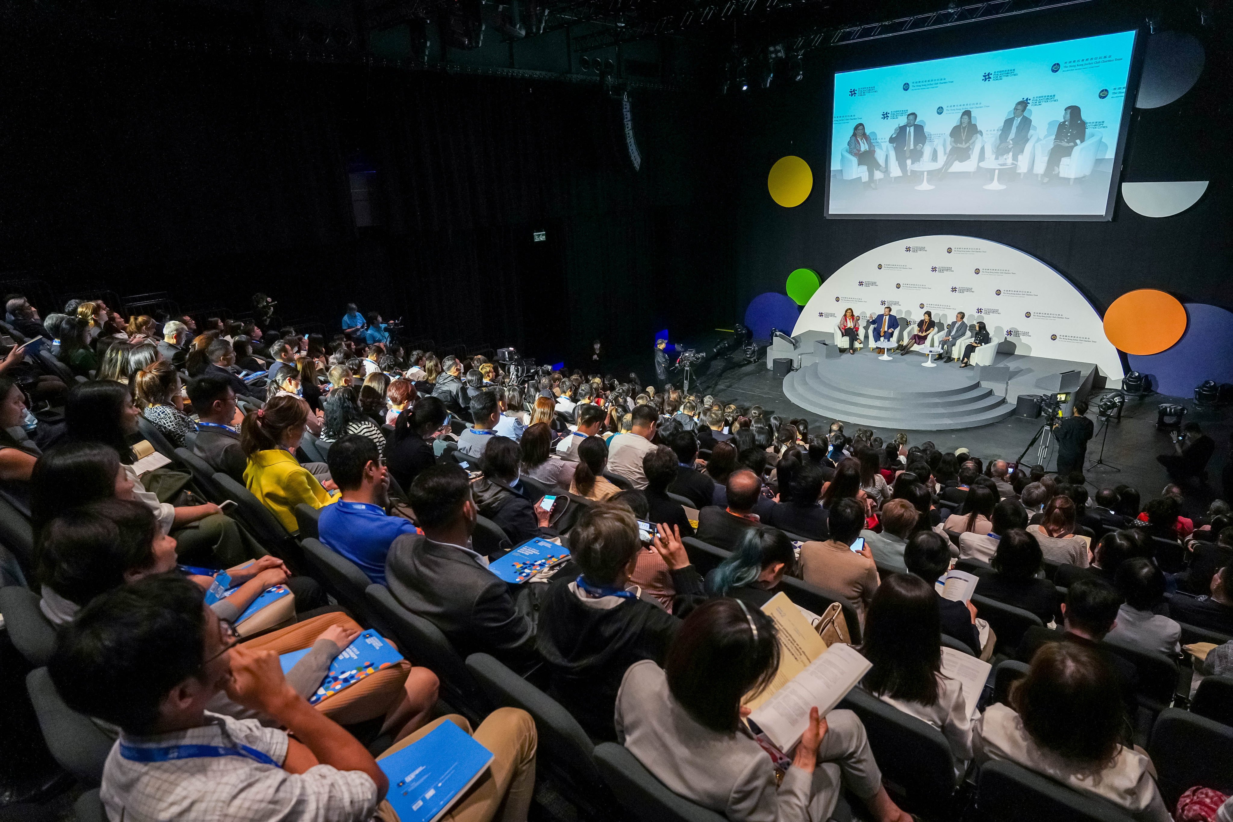The Philanthropy for Better Cities Forum, convened by The Hong Kong Jockey Club Charities Trust, featured keynote speeches, plenary discussions and panel sessions featuring leading philanthropists, policymakers and figures in academia, sports, science and the arts.