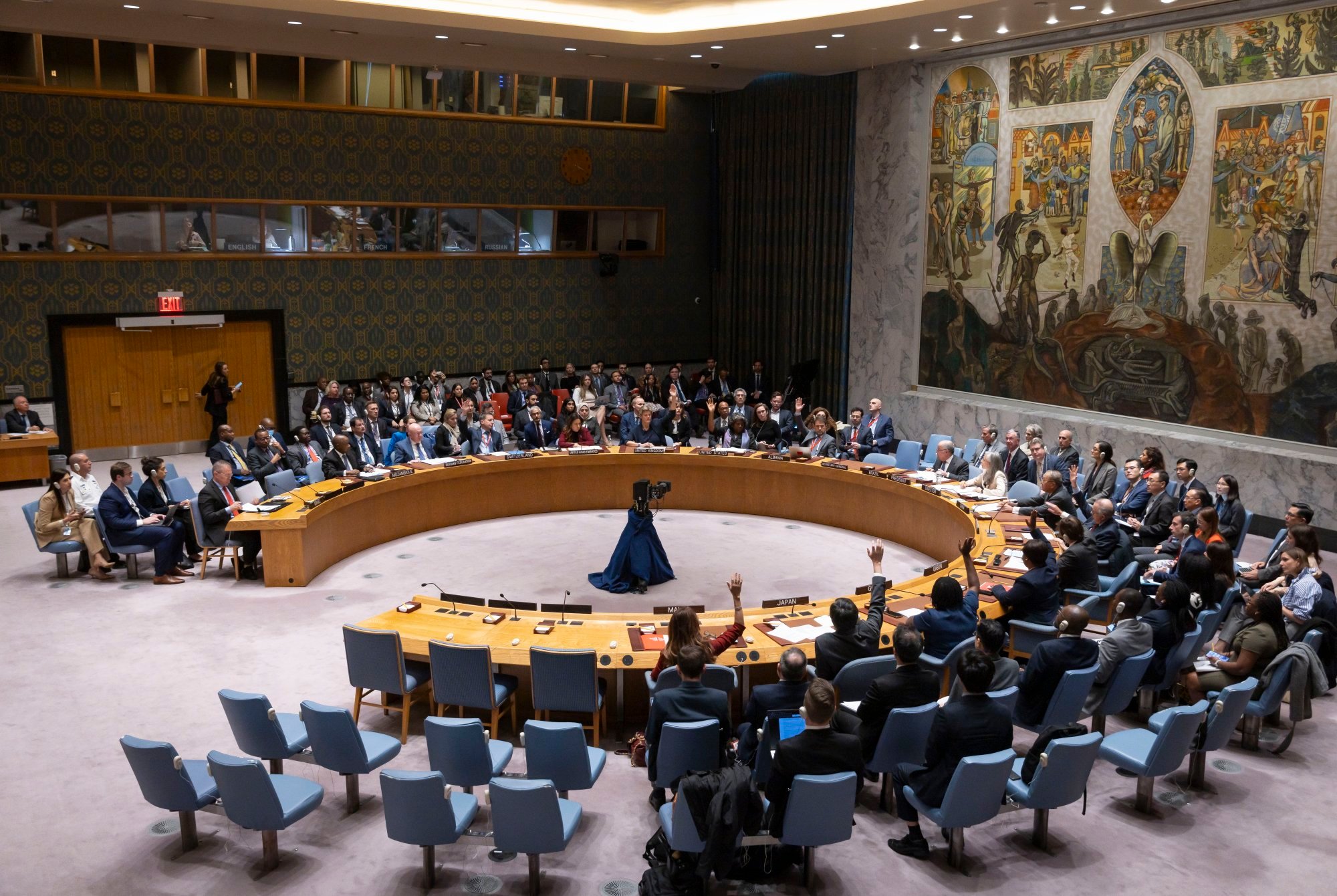 US And Russia Bids On Israel-Gaza War Fail At UN Security Council ...