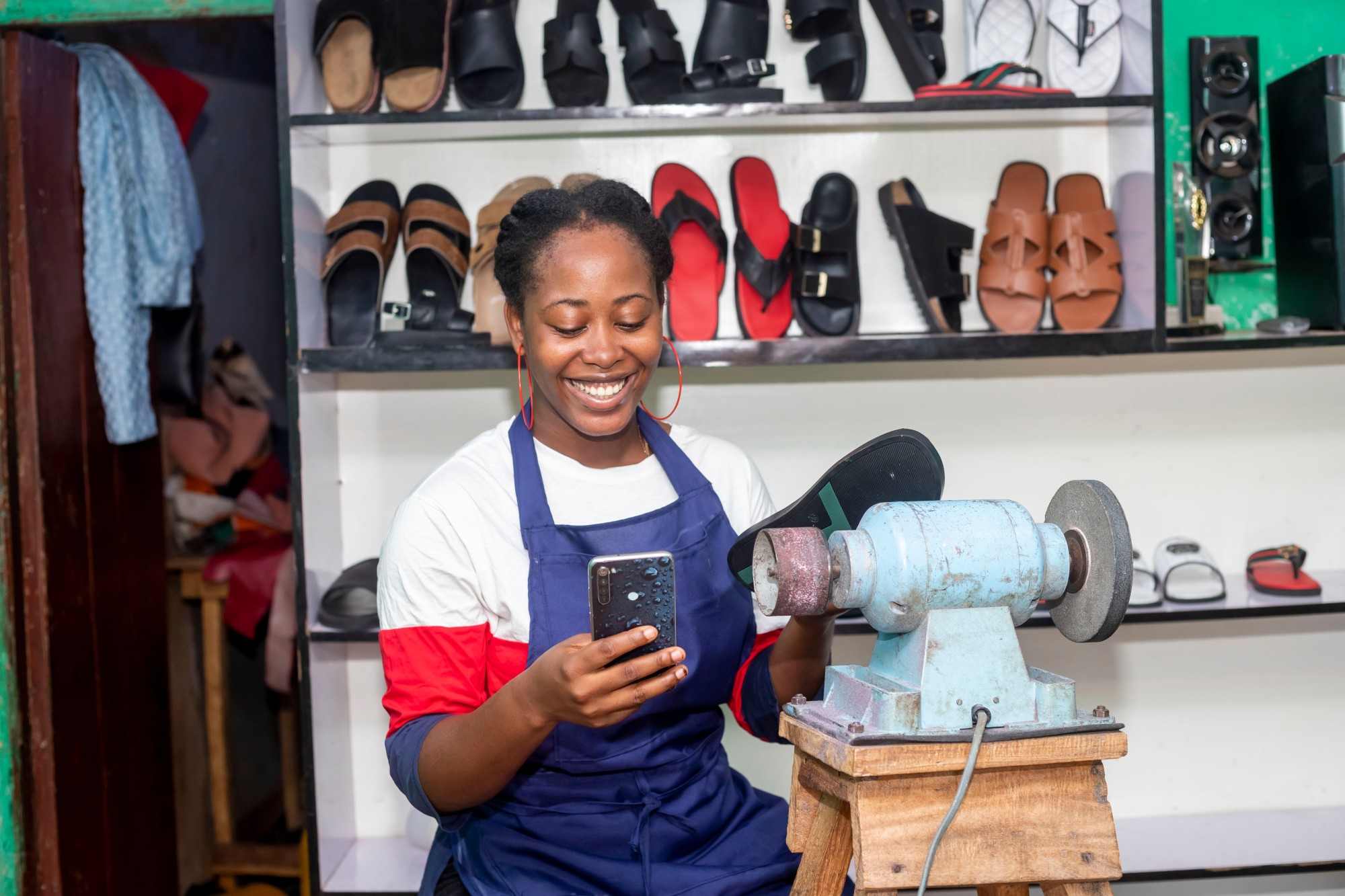 Small African businesses will benefit from the finance scheme, with borrowing funds then available to grow the trading side of their companies. Photo: Shutterstock