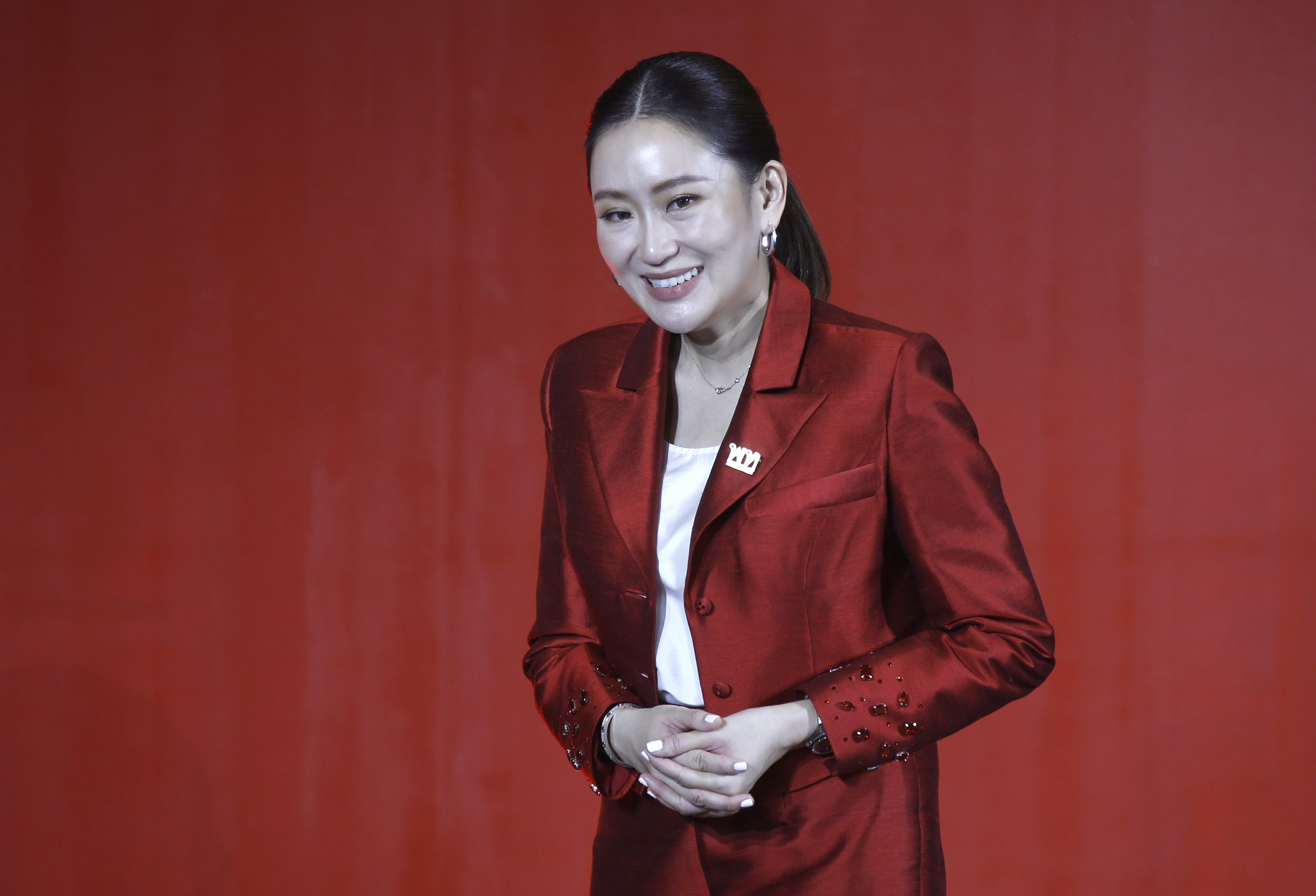 The new leader of the Pheu Thai Party, Paetongtarn Shinawatra, daughter of former Prime Minister Thaksin Shinawatra. Photo: EPA-EFE