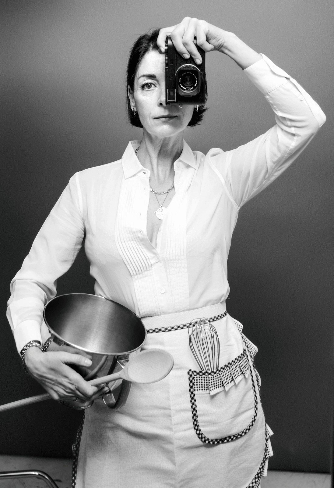 Self-portrait of Mary McCartney, whose latest book Feeding Creativity pairs her vegetarian recipes with photos of the stars she made them for. Photo: Mary McCartney
