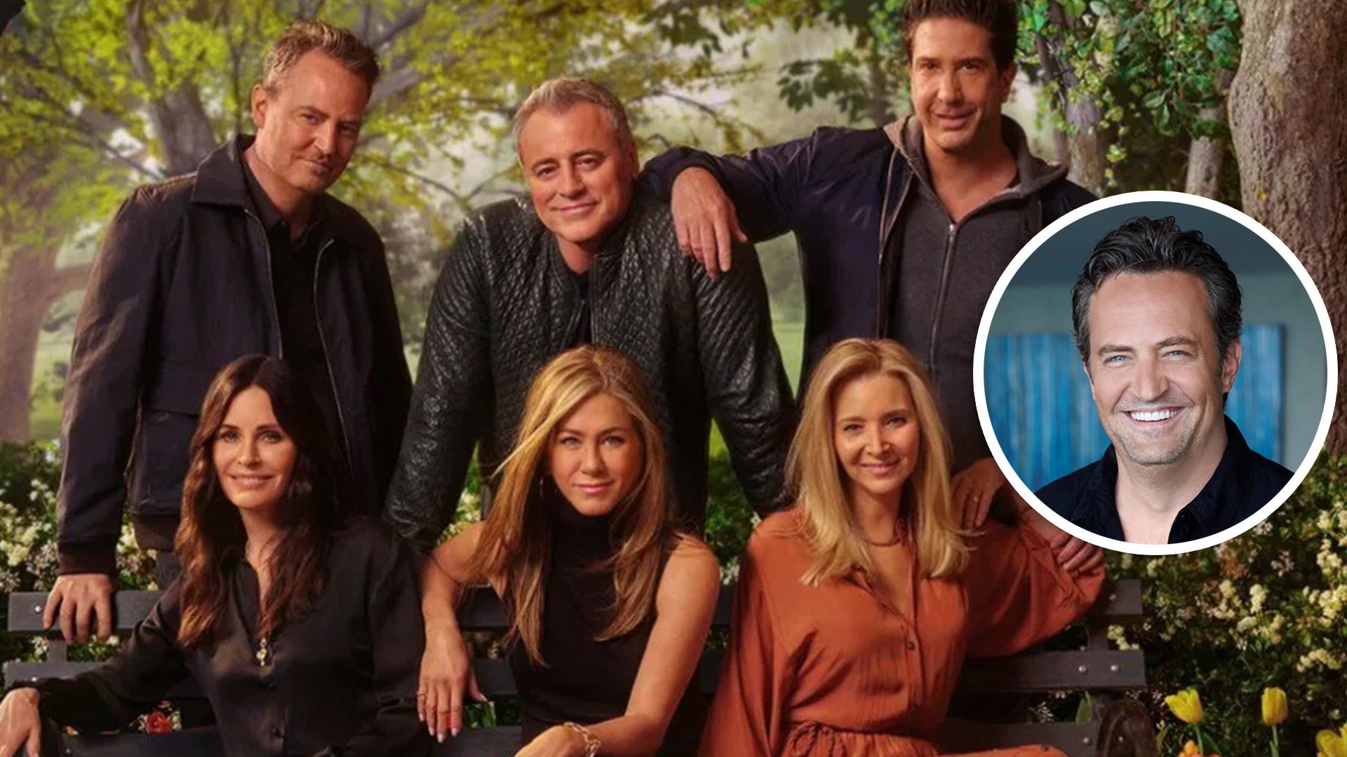 Friends' Cast Matthew Perry Very Not Funny GIF