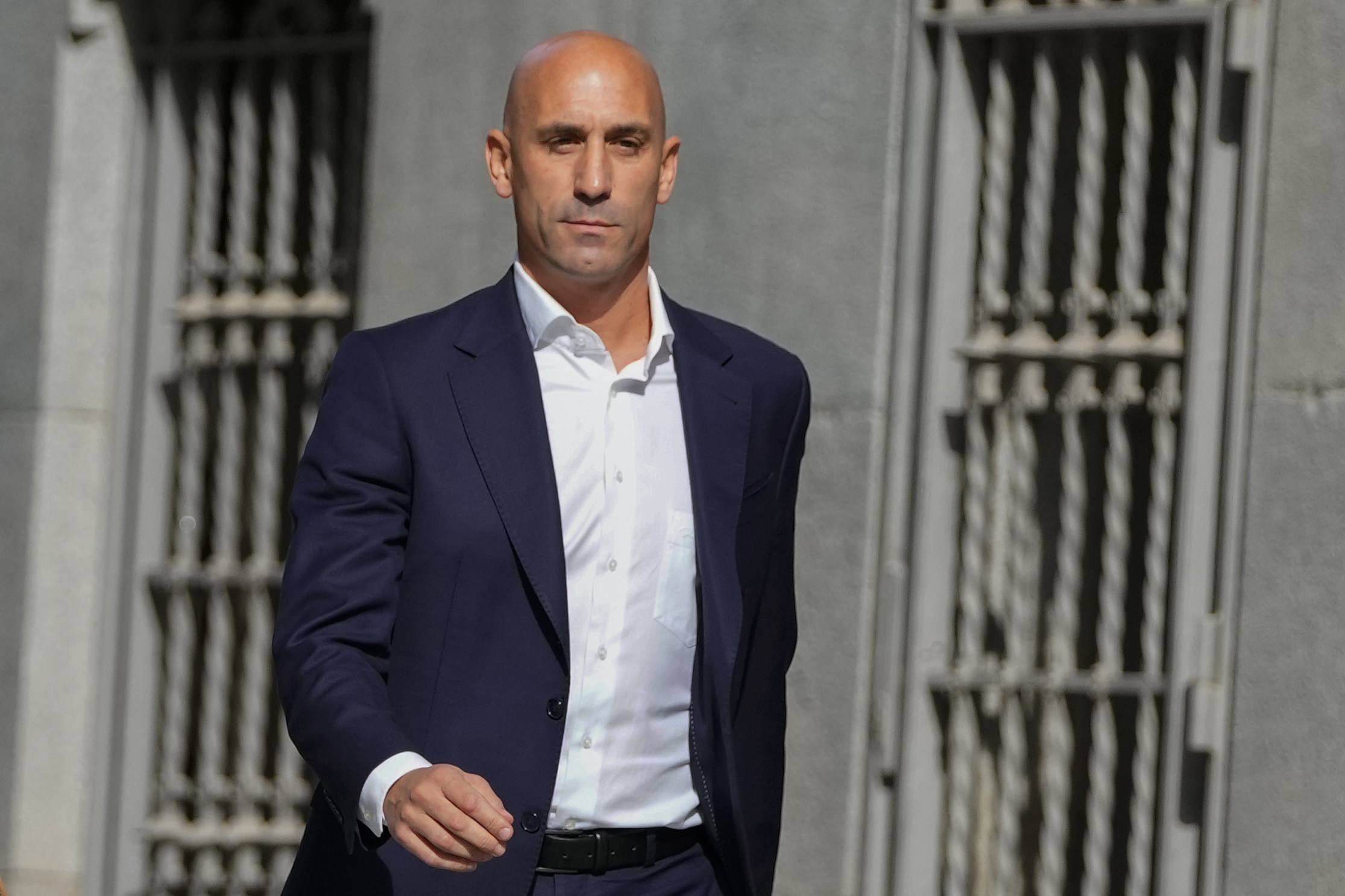 Fifa has banned ousted former Spanish soccer federation president Luis Rubiales from the sport for three years. Photo: AP