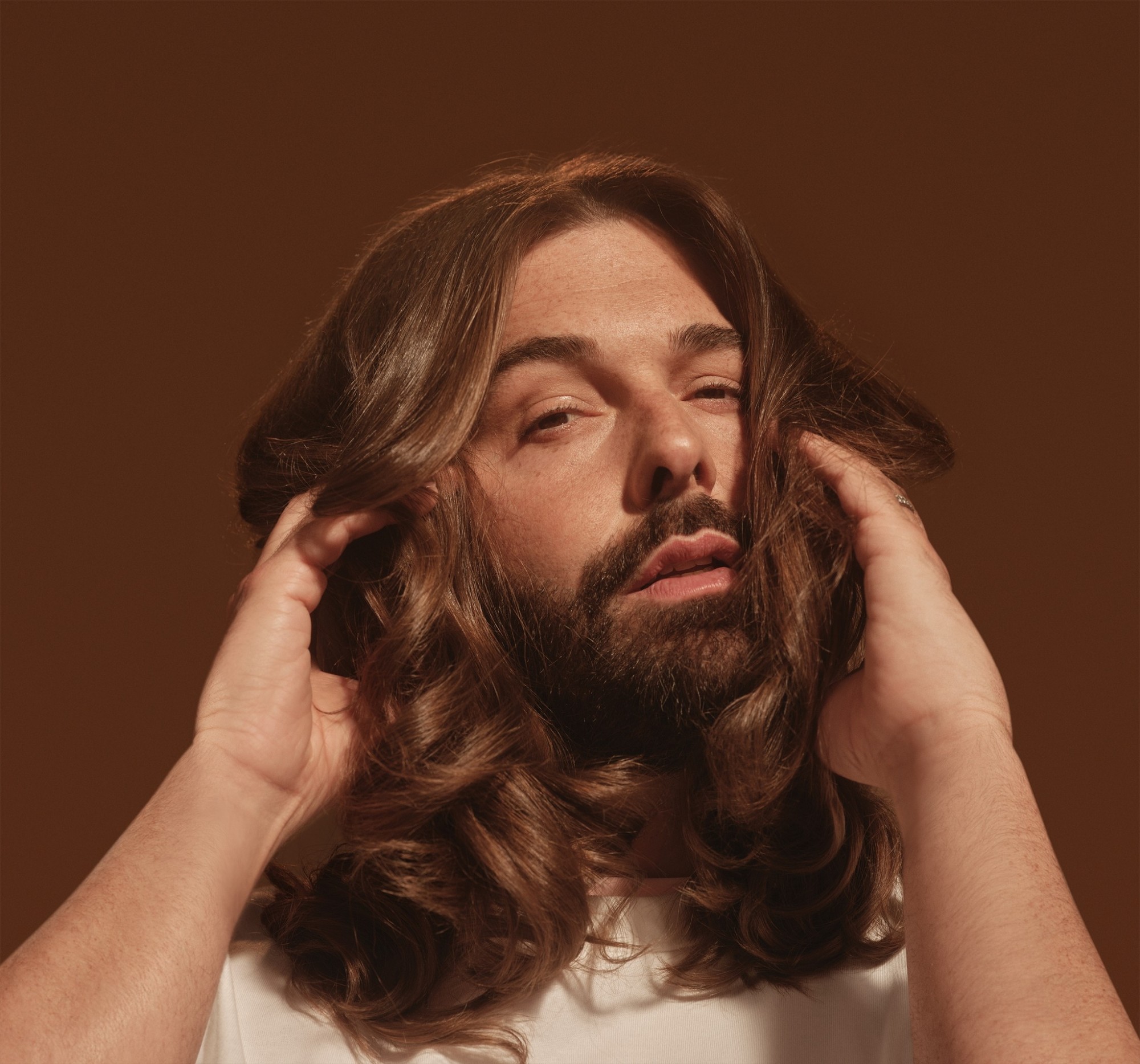 Jonathan van Ness’ JVN Hair is marketed as sustainable, “science-backed”, silicone- and sulphate-free haircare. Photo: Jonathan van Ness/Facebook