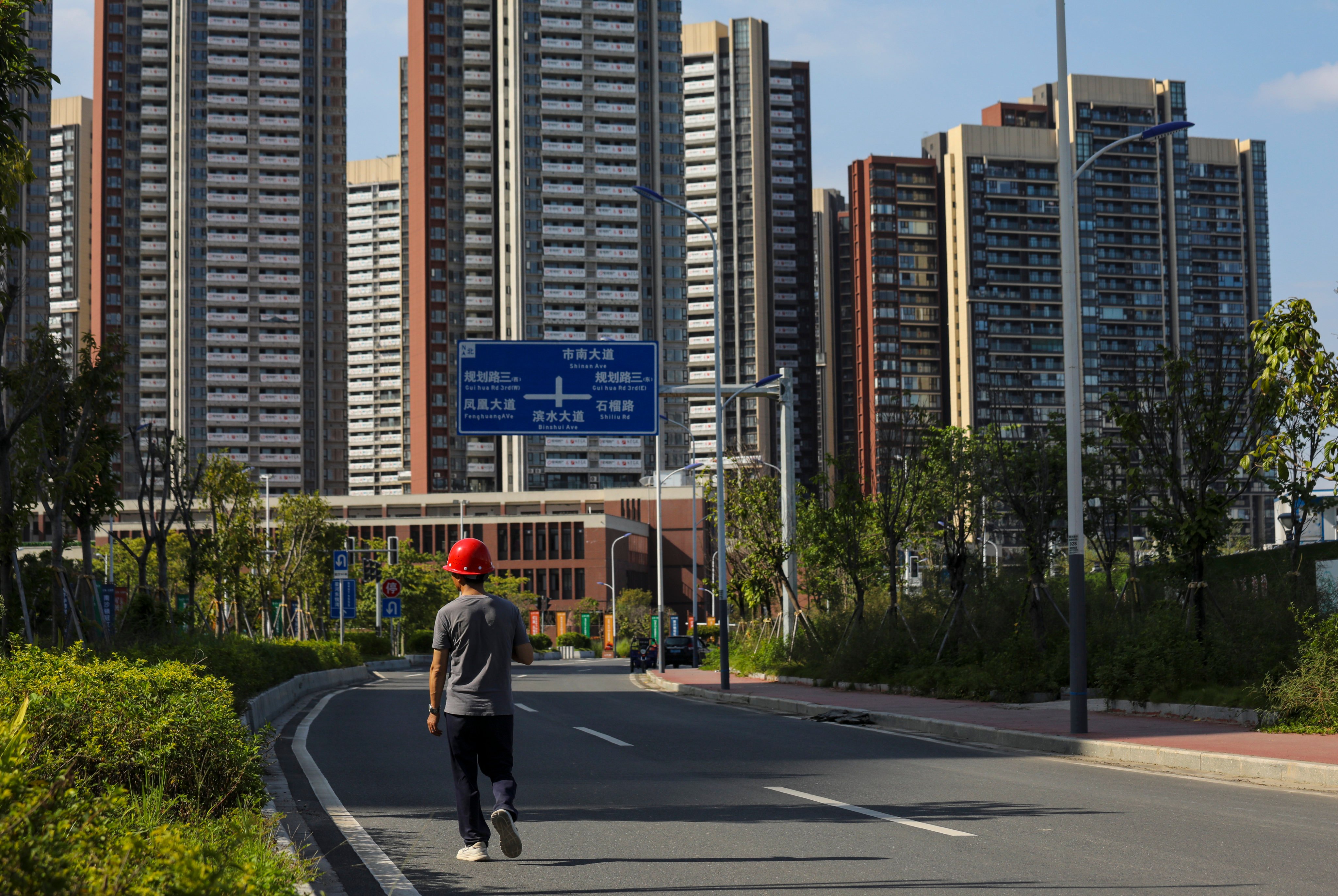 Properties near Innovation Bay in the Nansha area of Guangzhou, China, pictured on September 19, 2023. Photo: Xiaomei Chen