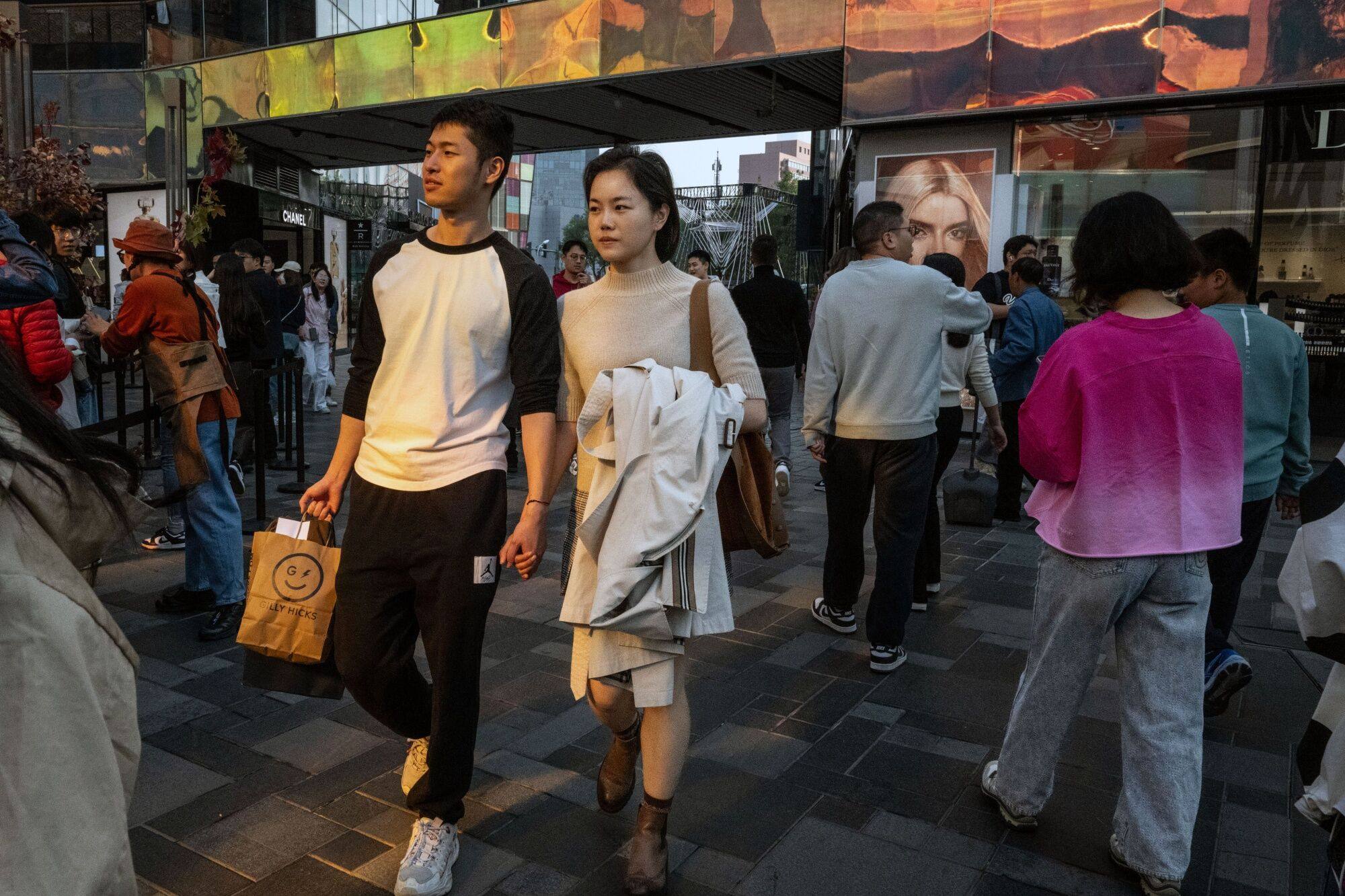 Rising consumer demand in China fuelled a growth in the profits of Chinese companies in the third quarter. Photo: Bloomberg