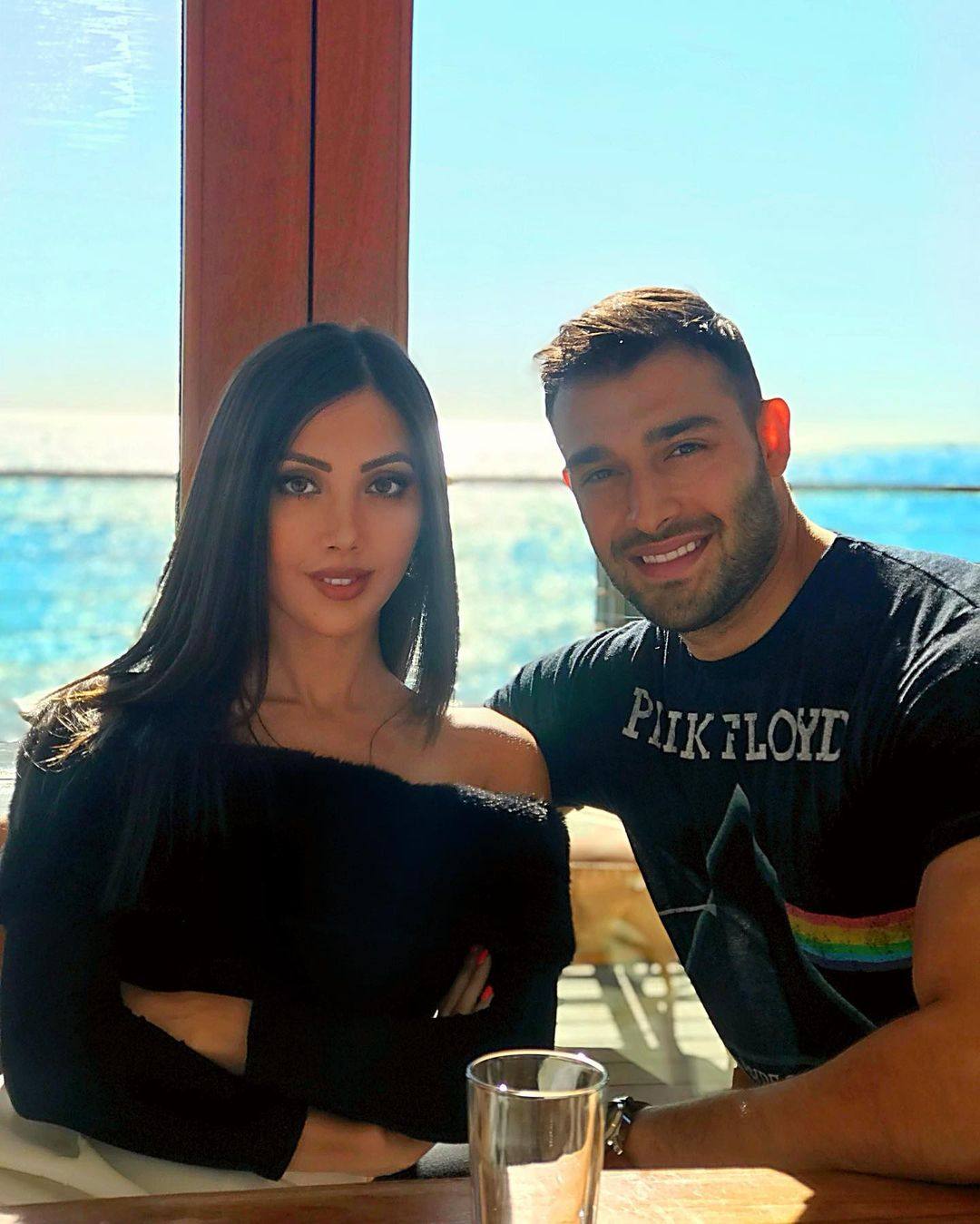 Sam Asghari with his sister Fay. Britney Spears’ ex has been spending more time with family since their split. Photo: @fayasgharii/Instagram
