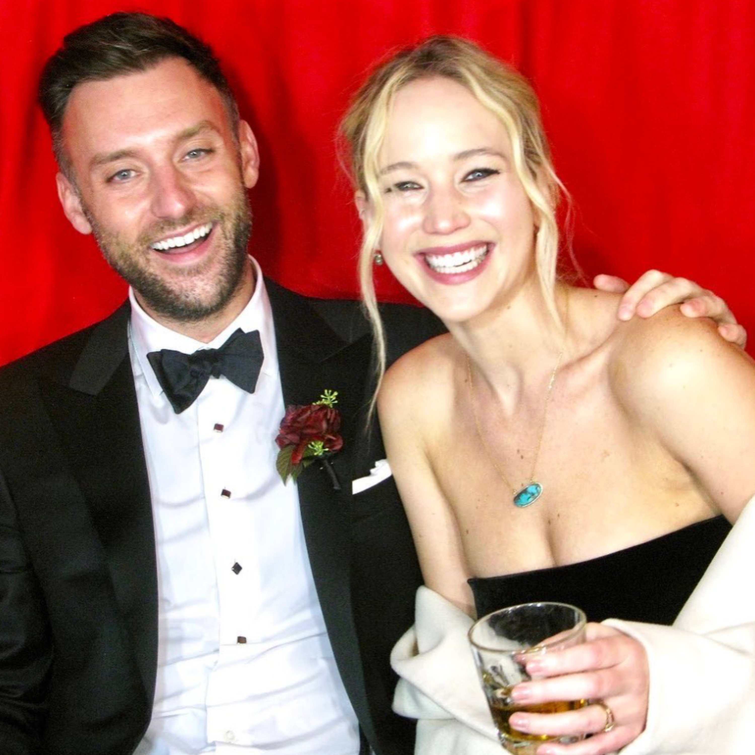 Cooke Maroney and Jennifer Lawrence got married in 2019. Photo: @photoboothplanetnorth/Instagram