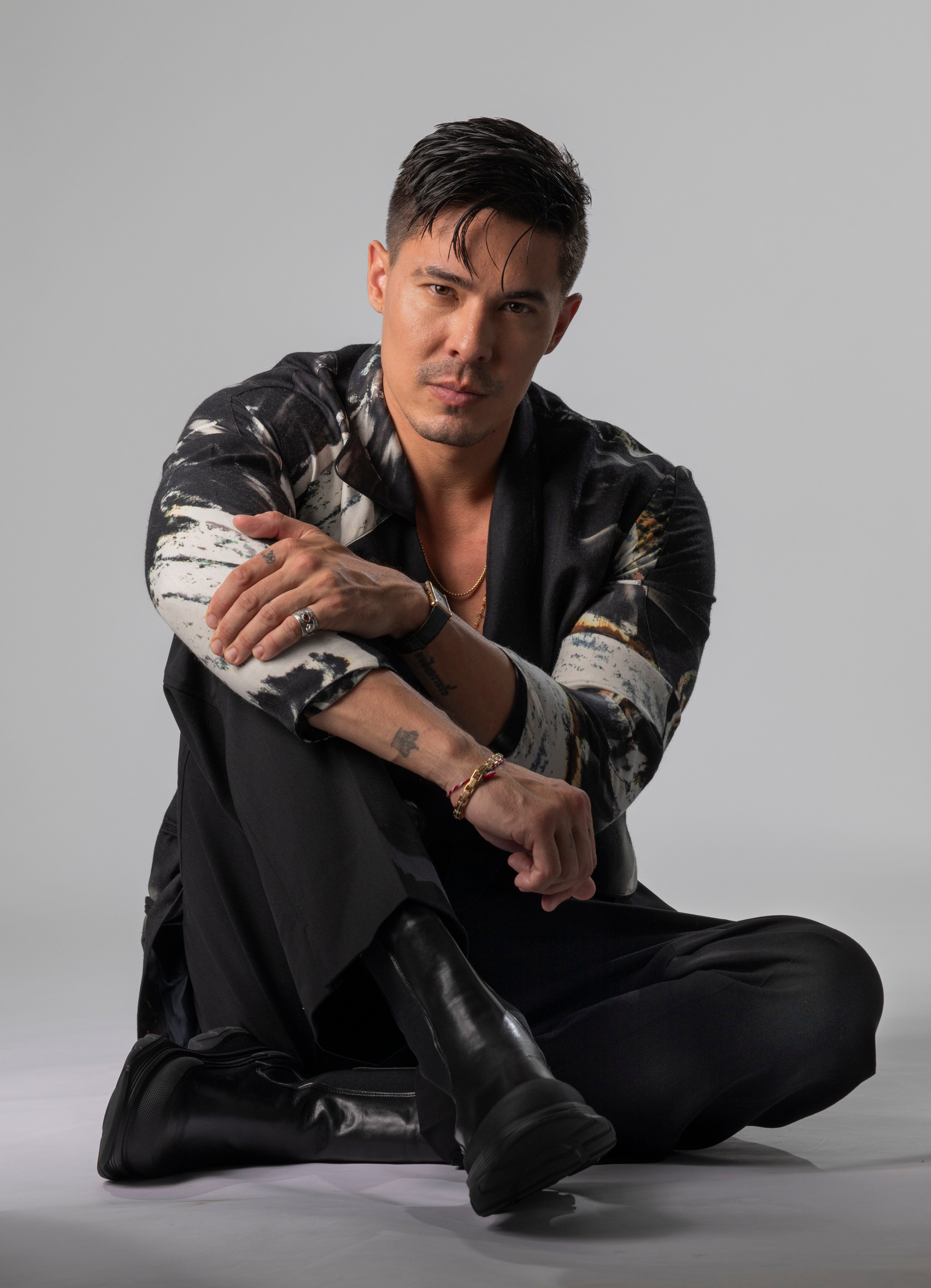 Lewis Tan, the English actor and martial artist, credits his dad for the skills which helped him succeed – and now he wants to make a film about Tan Snr. Photography by Antony Dickson; styling Vincent Li; styling assistant Bonnie Cheung; grooming Gloomy Kwok 

