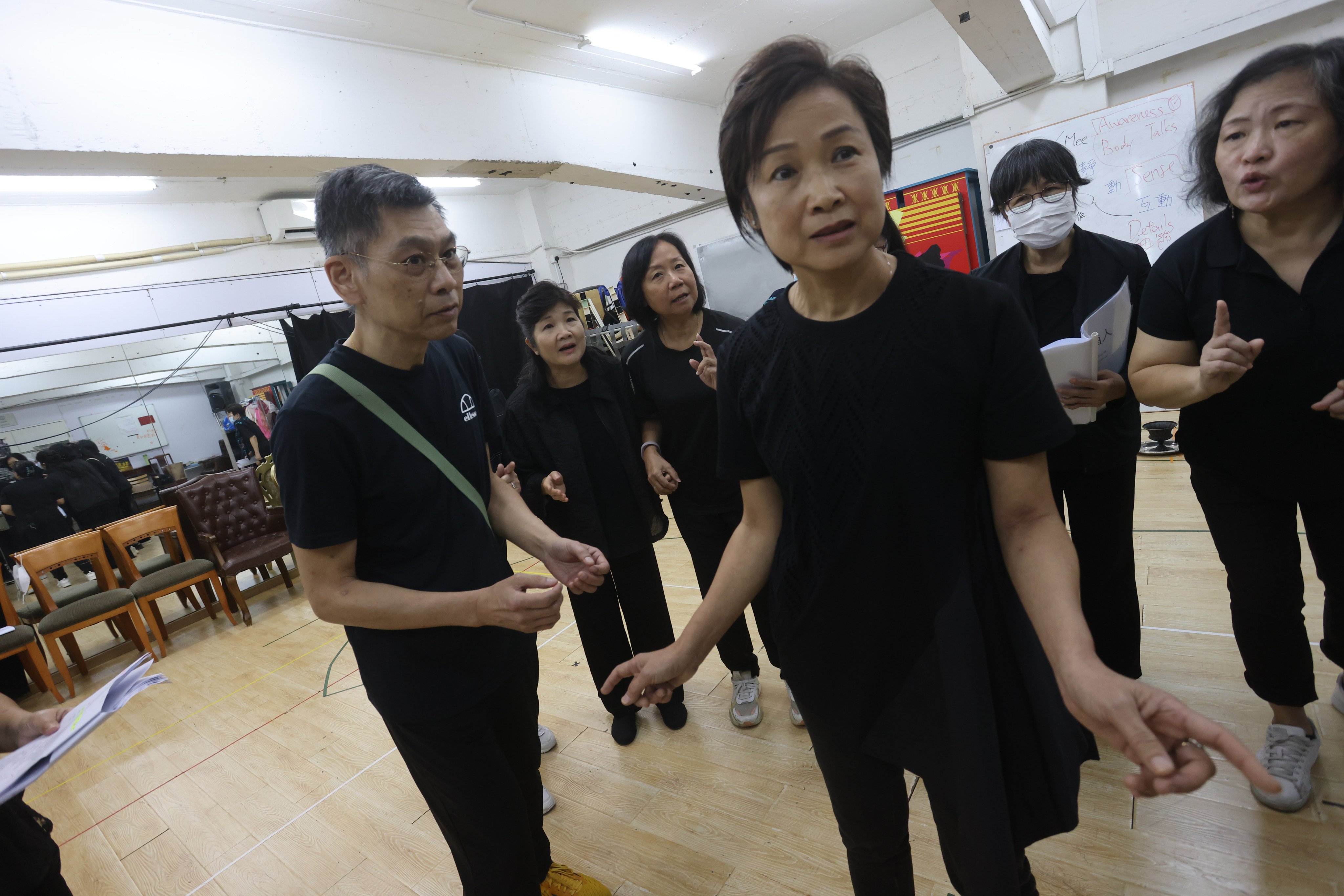 Hong Kong’s Arts’ Options group holds drama courses for over-55s, and  plans to form the city’s first professional older-age acting troupe. Its courses give participants a new lease of life, and helped one fight cancer. Photo: Jonathan Wong