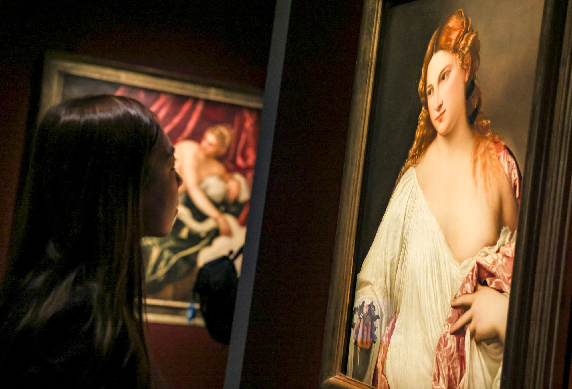 “Flora” by Titian is believed to have been painted in 1520. Photo: Dickson Lee