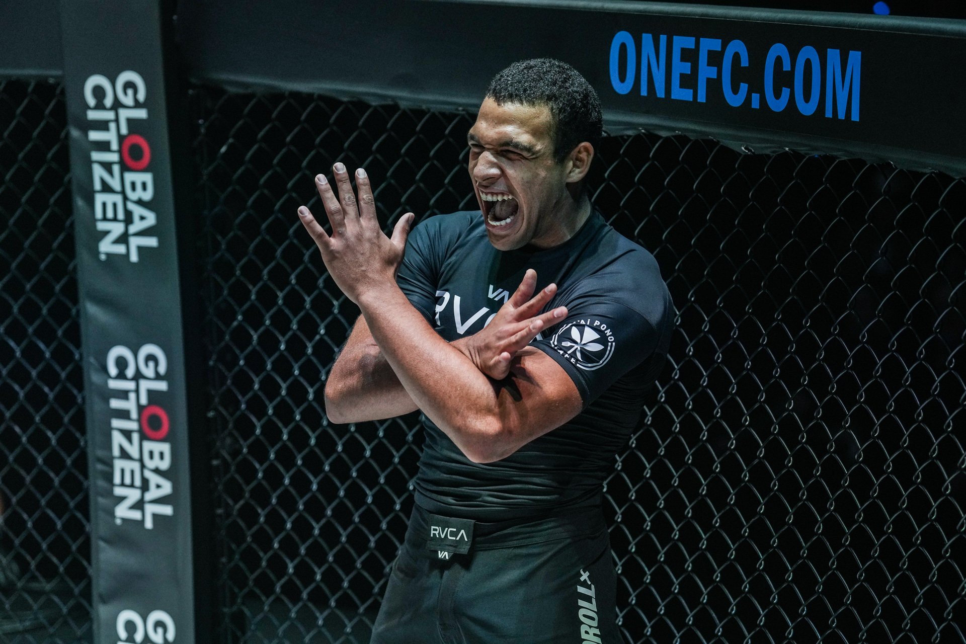 Tye Ruotolo prepares for a grappling match with ONE middleweight MMA champion Reinier de Ridder. Photos: ONE Championship