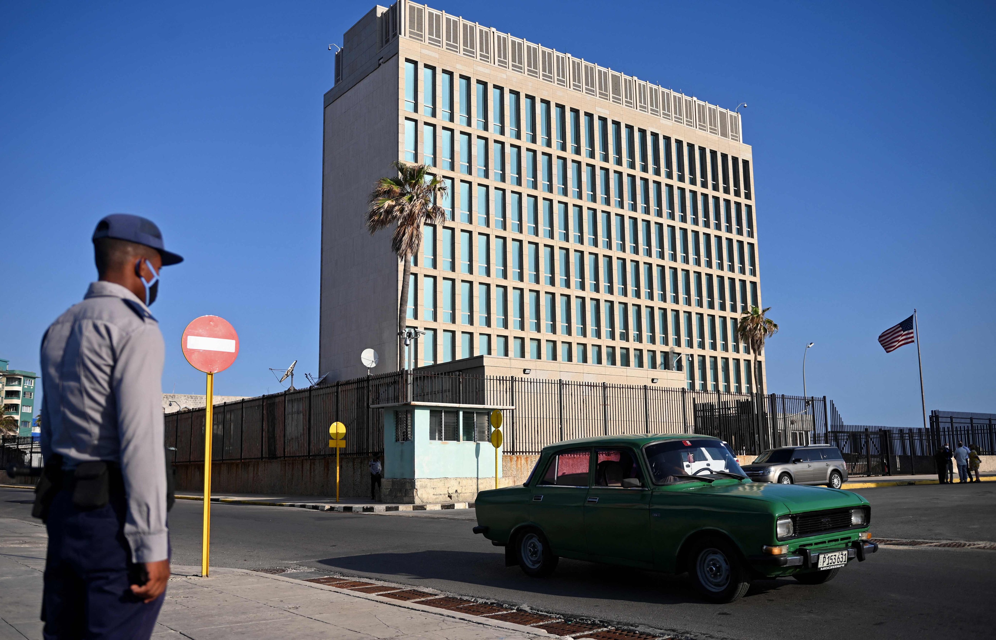 The US embassy in Havana, Cuba. File photo: Reuters
