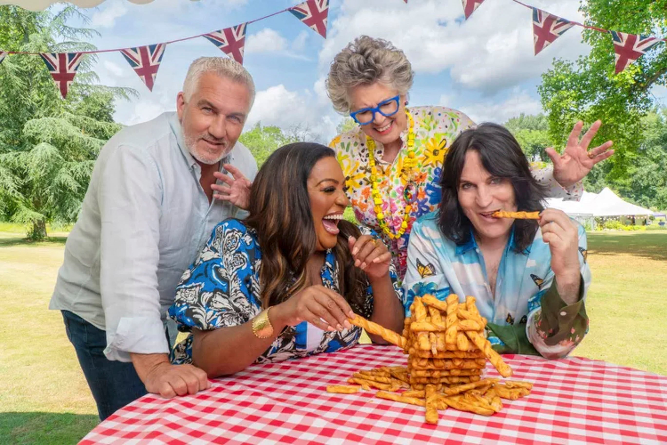Netflix’s new season of “The Great British Baking Show” is just one of the new cooking shows to watch now, along with “Lessons in Chemistry” with Brie Larson, “Five Star Chef” and more. Photo: Netflix