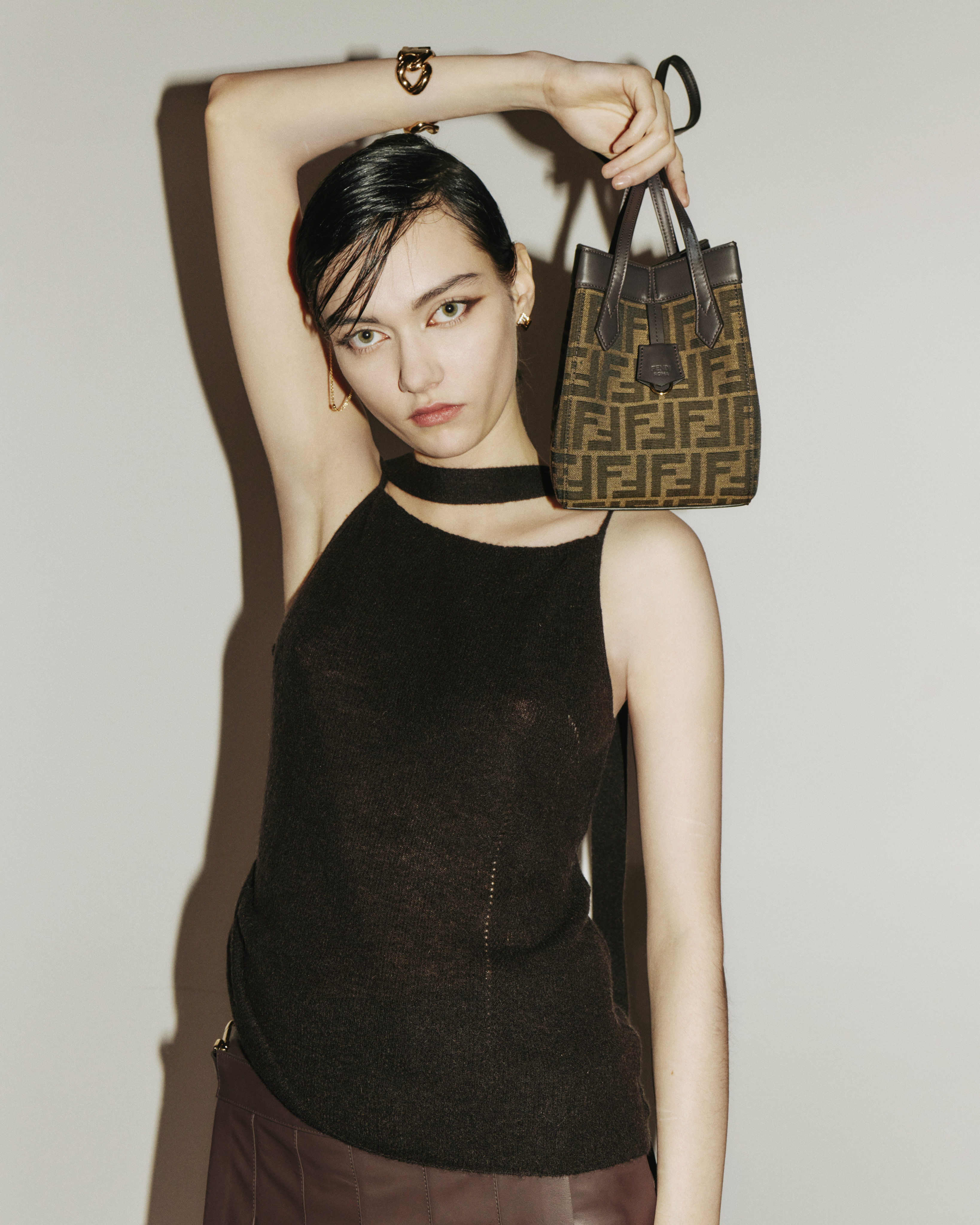 Three fashion highlights from October, including the Fendi Origami bag. Photo: Handout