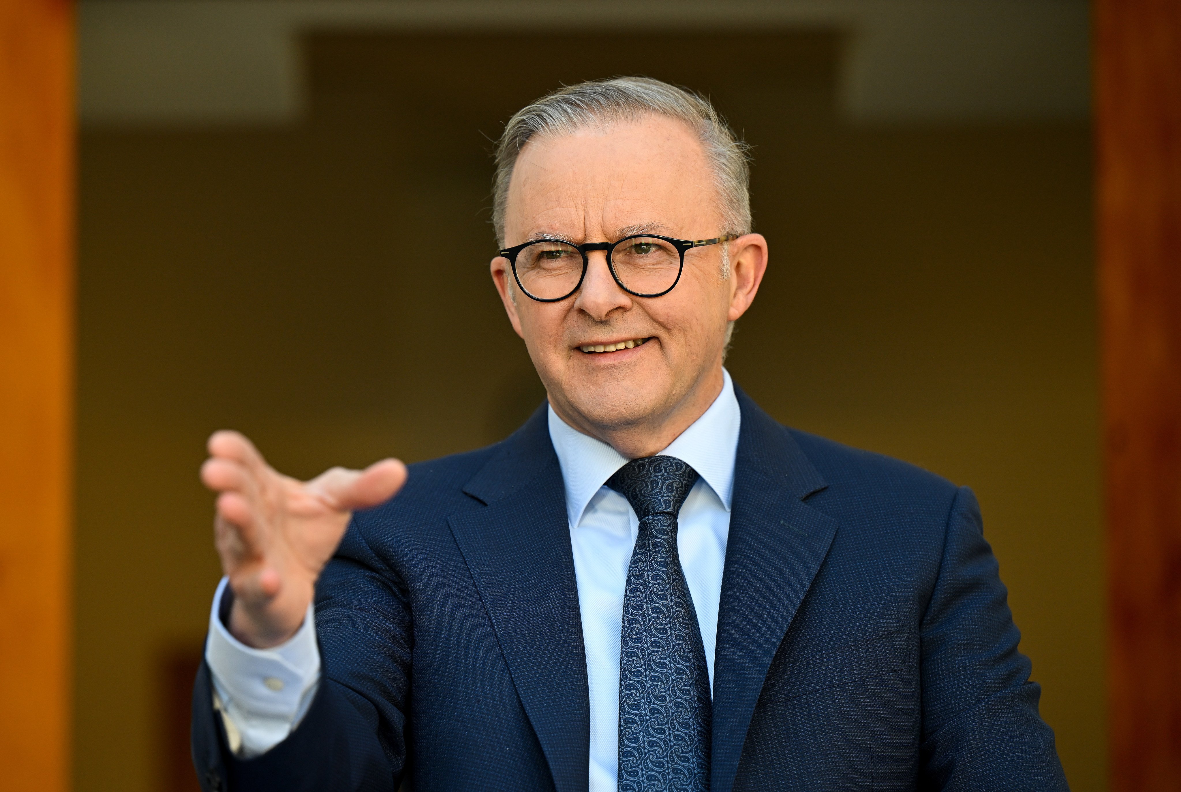 Australian Prime Minister Anthony Albanese announces a deal with China that could lead to the lifting of wine tariffs. Photo: dpa