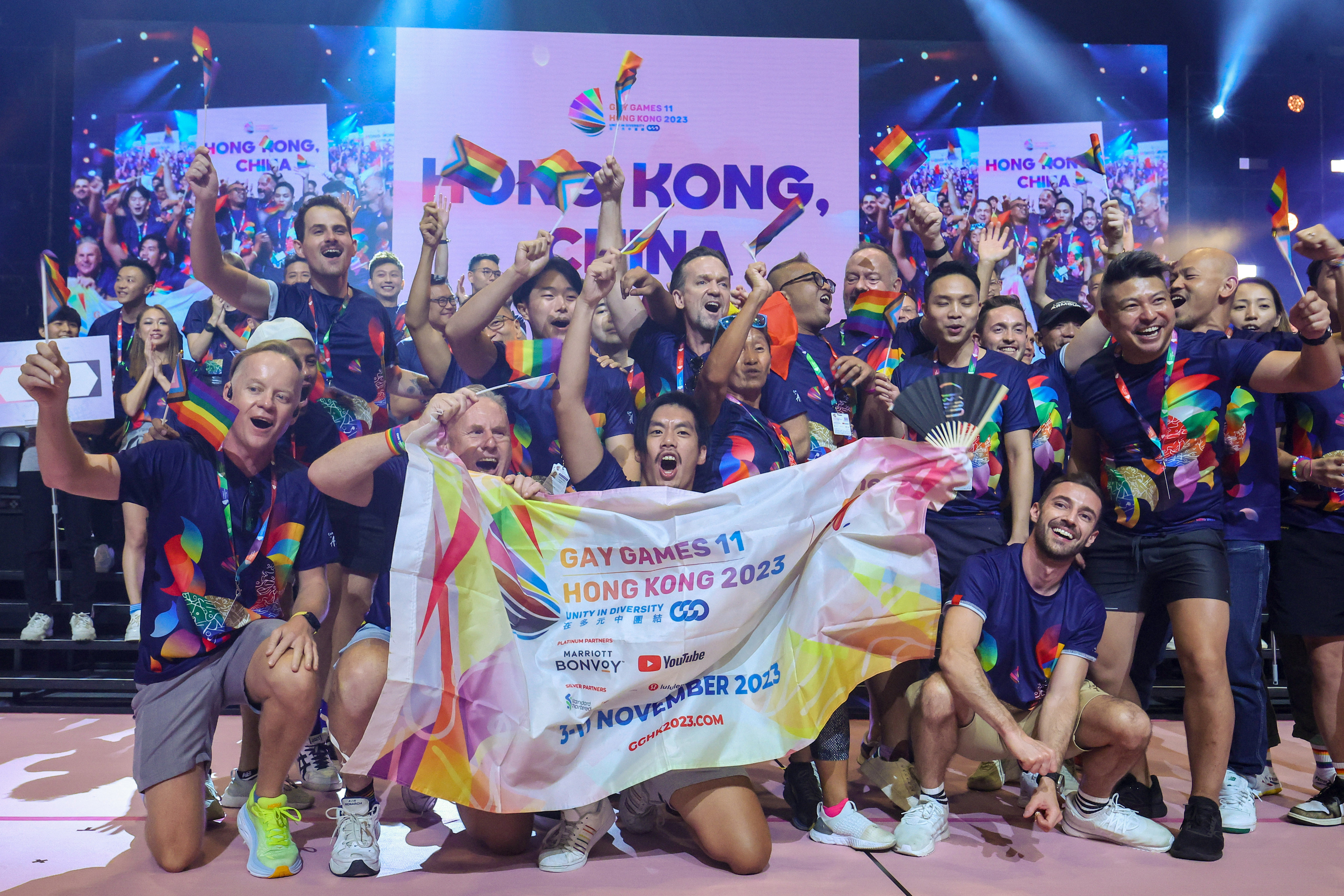 The Hong Kong Gay Games mark the first time the sporting event has been held in Asia. Photo: Edmond So