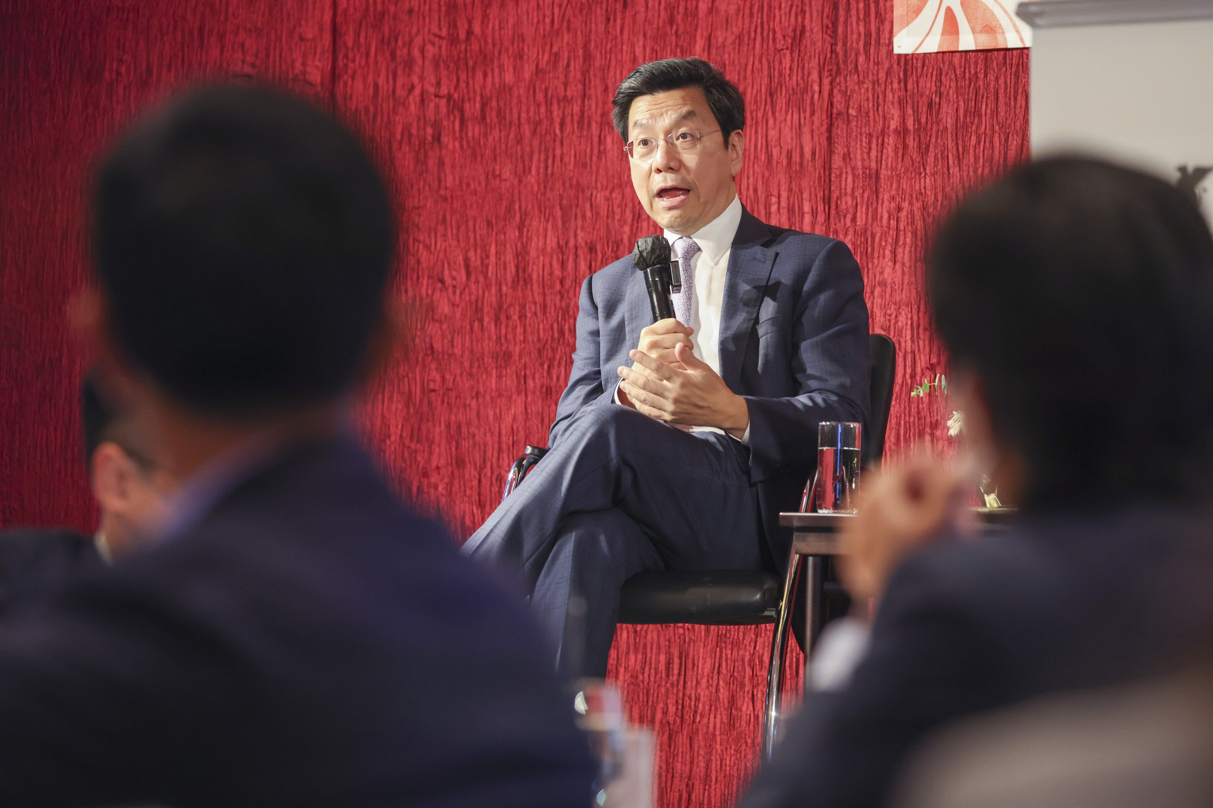 Lee Kai-fu, chairman and CEO of Sinovation Ventures, speaks at an event on artificial intelligence in Hong Kong on August 22, 2022. Photo: Edmond So