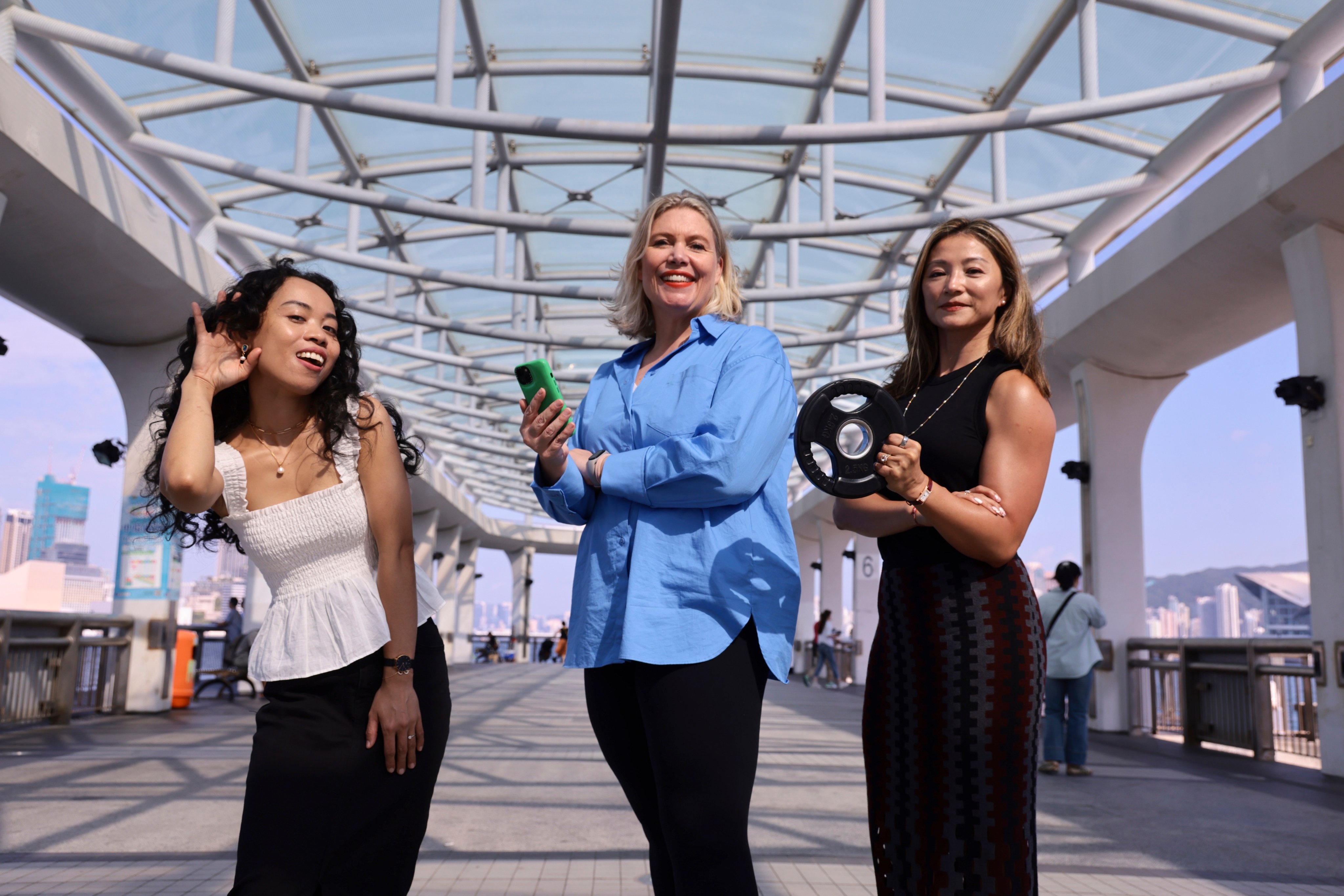 (From left) Eny Bawse, Maaike Steinebach and Dr Laurena Law will all speak at the upcoming TEDx talk in Hong Kong, TEDxTinHauWomen. Photo: May Tse
