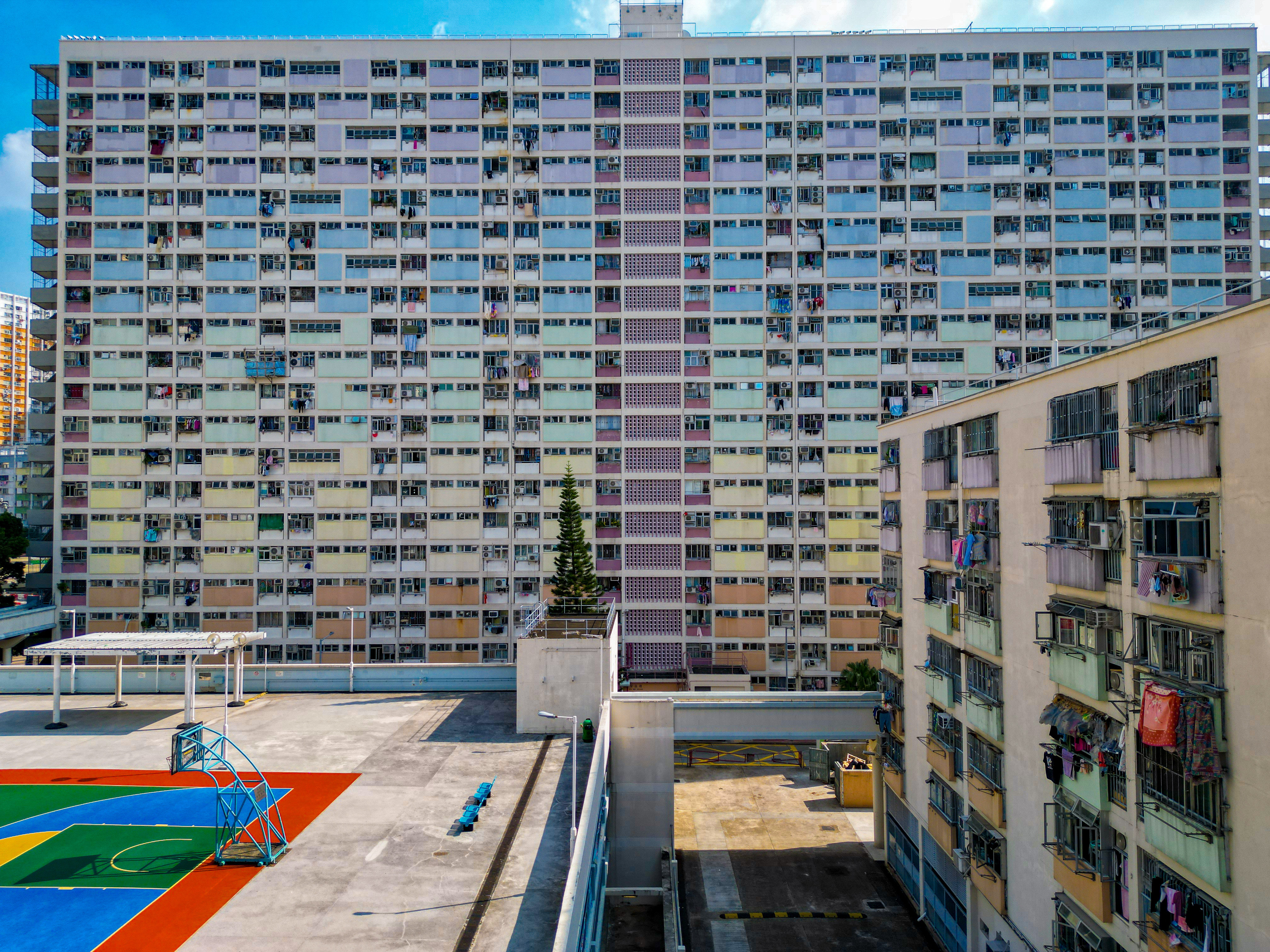 The rainbow-coloured Choi Hung Estate is an Instagram hotspot. Photo: May Tse