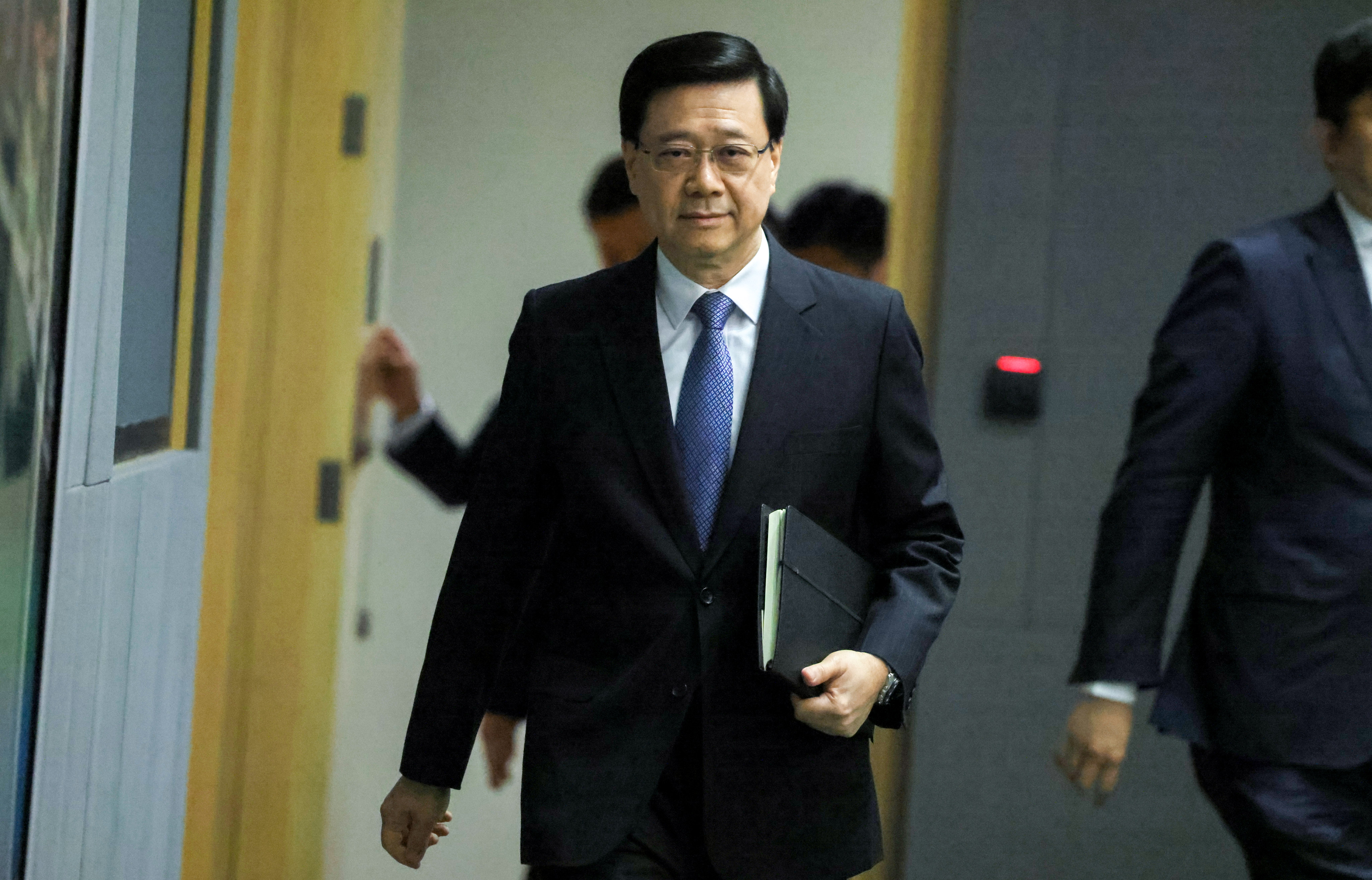 Two of China’s most vocal critics in the US Congress are questioning whether Hong Kong Chief Executive John Lee Ka-chiu was invited to this month’s Apec summit, contrary to State Department assurances. Photo: Dickson Lee