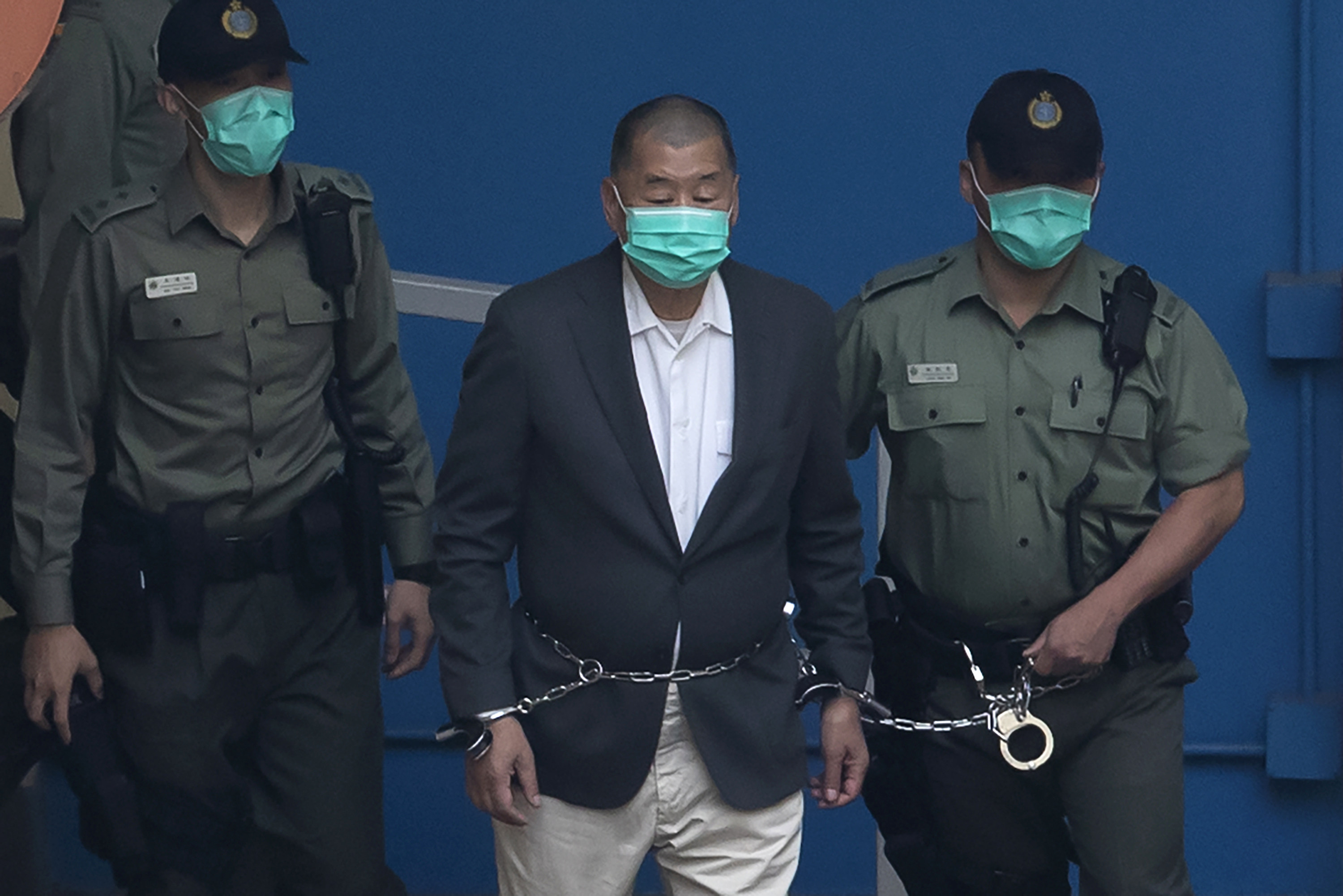 Having spent nearly three years in custody, Jimmy Lai will stand trial at the High Court on December 18. Photo: AP