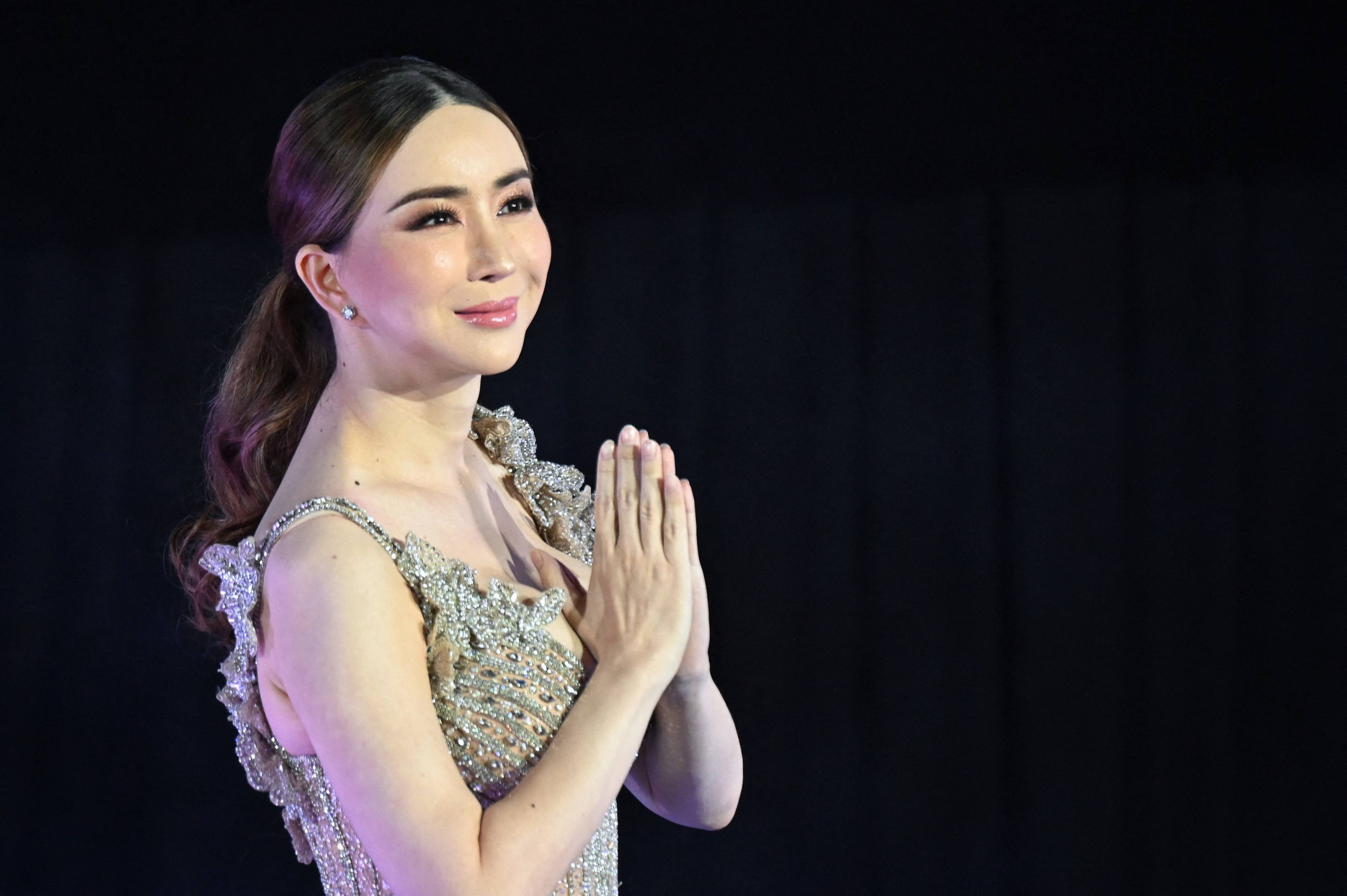 Thai media company JKN Global Group, run by Anne Jakkaphong Jakrajutatip,  that owns the Miss Universe beauty pageant brand said it has filed for bankruptcy: Photo: AFP