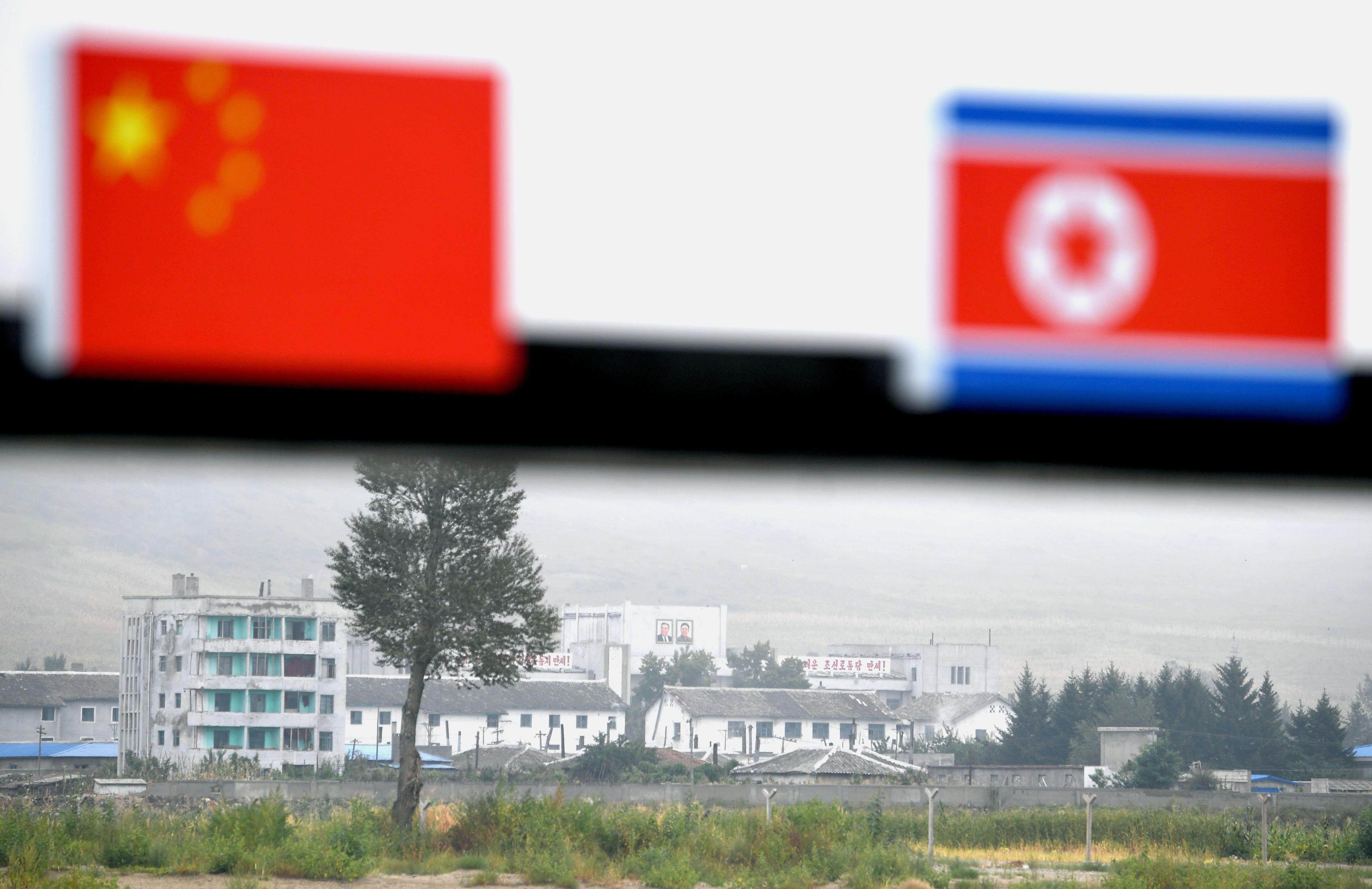 North Korea as seen from the Chinese border town of Tumen in eastern Jilin province. Attempts to repair relations between Seoul and Beijing could be damaged as South Korea calls out China over its reported repatriation of North Korean defectors. Photo: Kyodo News via AP