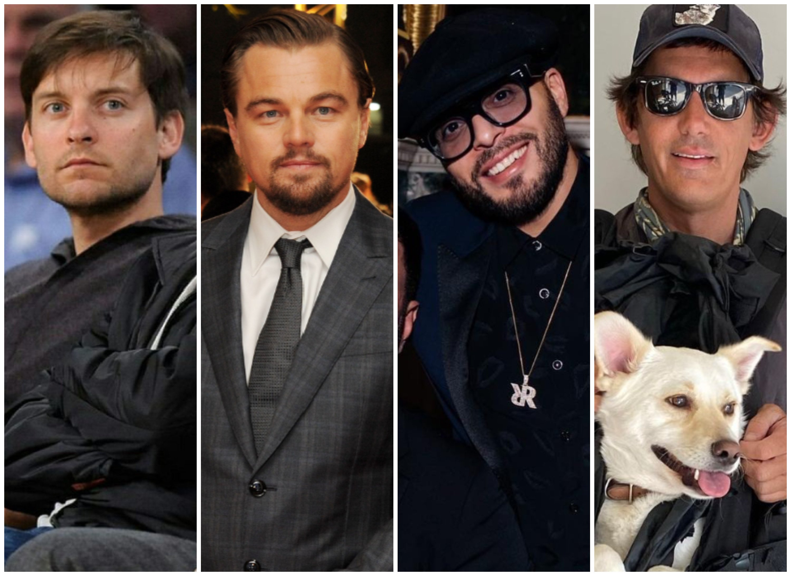 Do you wanna be in my gang?Tobey Maguire, Leonardo DiCaprio, Richie Akiva and Lukas Haas. Photos: @LeoDiCaprio_PH/Twitter; Getty Images; @richieakiva, @lukashaas/Instagram