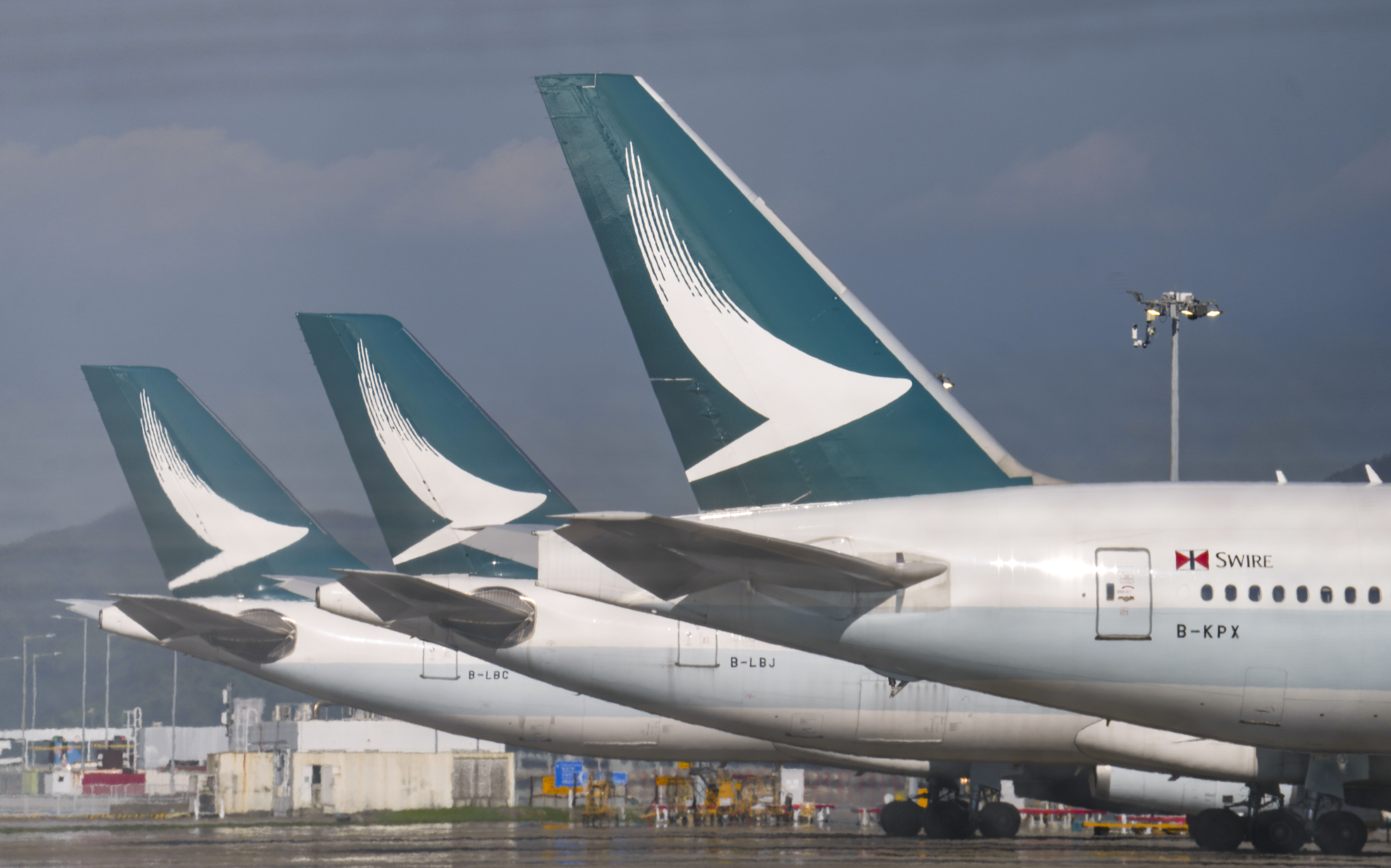 Cathay Pacific’s CEO Ronald Lam told the summit that as the carrier rebuilt its traditional routes back after the pandemic a “key consideration” was the balance of Hong Kong and mainland routes with Hong Kong and international services. Photo: Sam Tsang