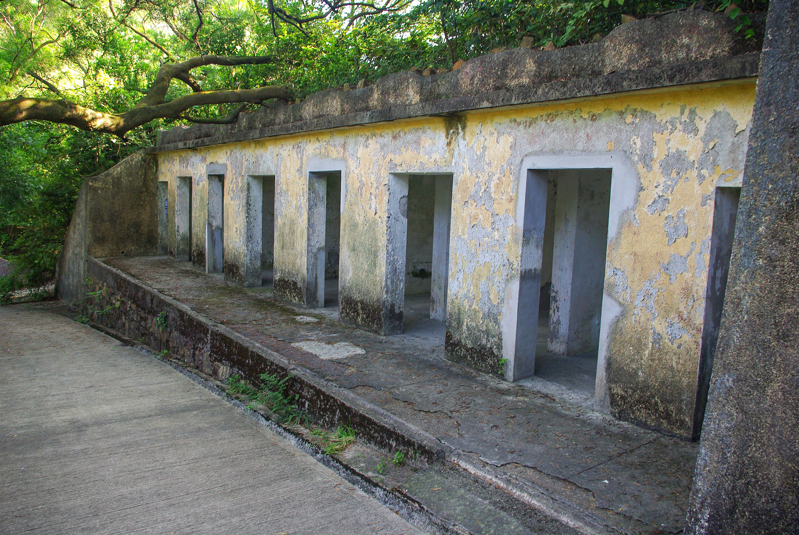 The Pinewood Battery at the Lung Fu Shan Country Park, the highest and most prominent such building in the city. Photo: Handout