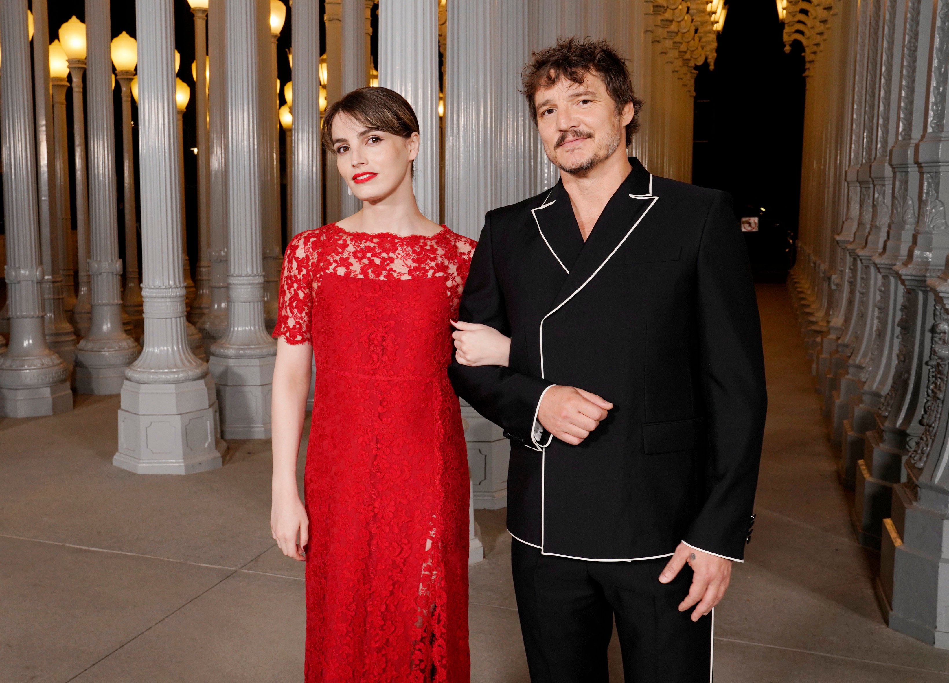 Lux Pascal and Pedro Pascal, wearing Gucci, attend the 2023 LACMA Art+Film Gala at the Los Angeles County Museum of Art together on November 4. Photo: Getty Images
