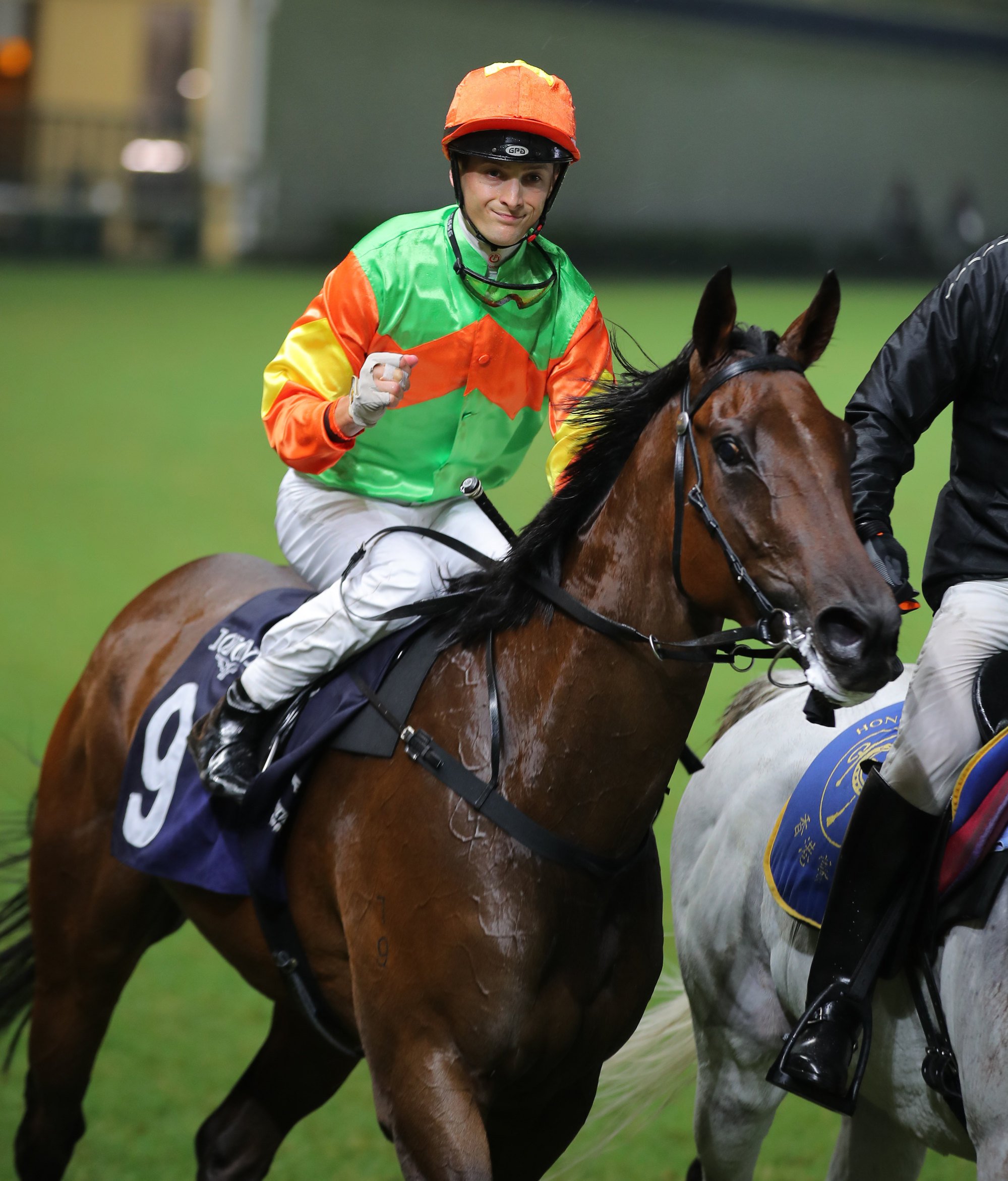 Jockey Harry Bentley after a recent winner.