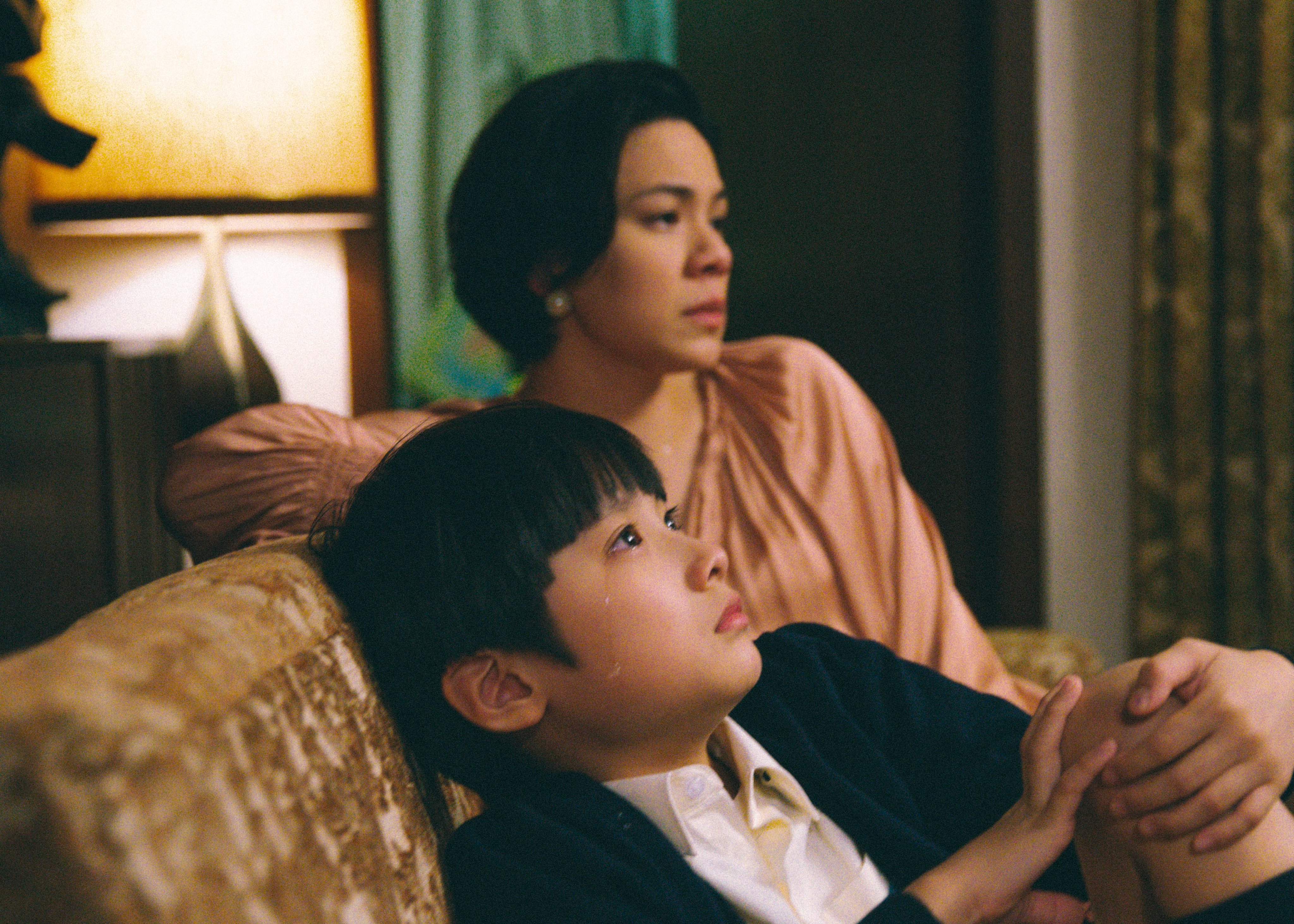 Sean Wong (front) and Rosa Maria Velasco in a still from “Time Still Turns the Pages”.