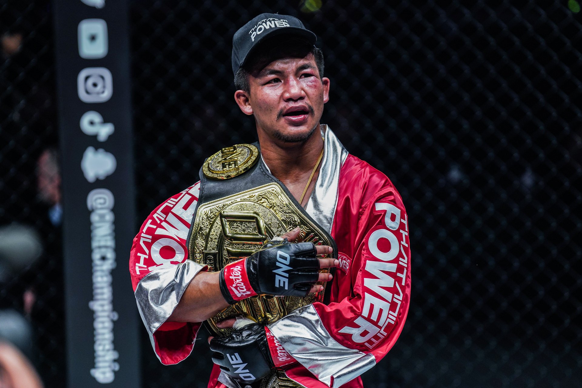 Rodtang Jitmuangnon is ONE Championship’s flyweight Muay Thai champion.