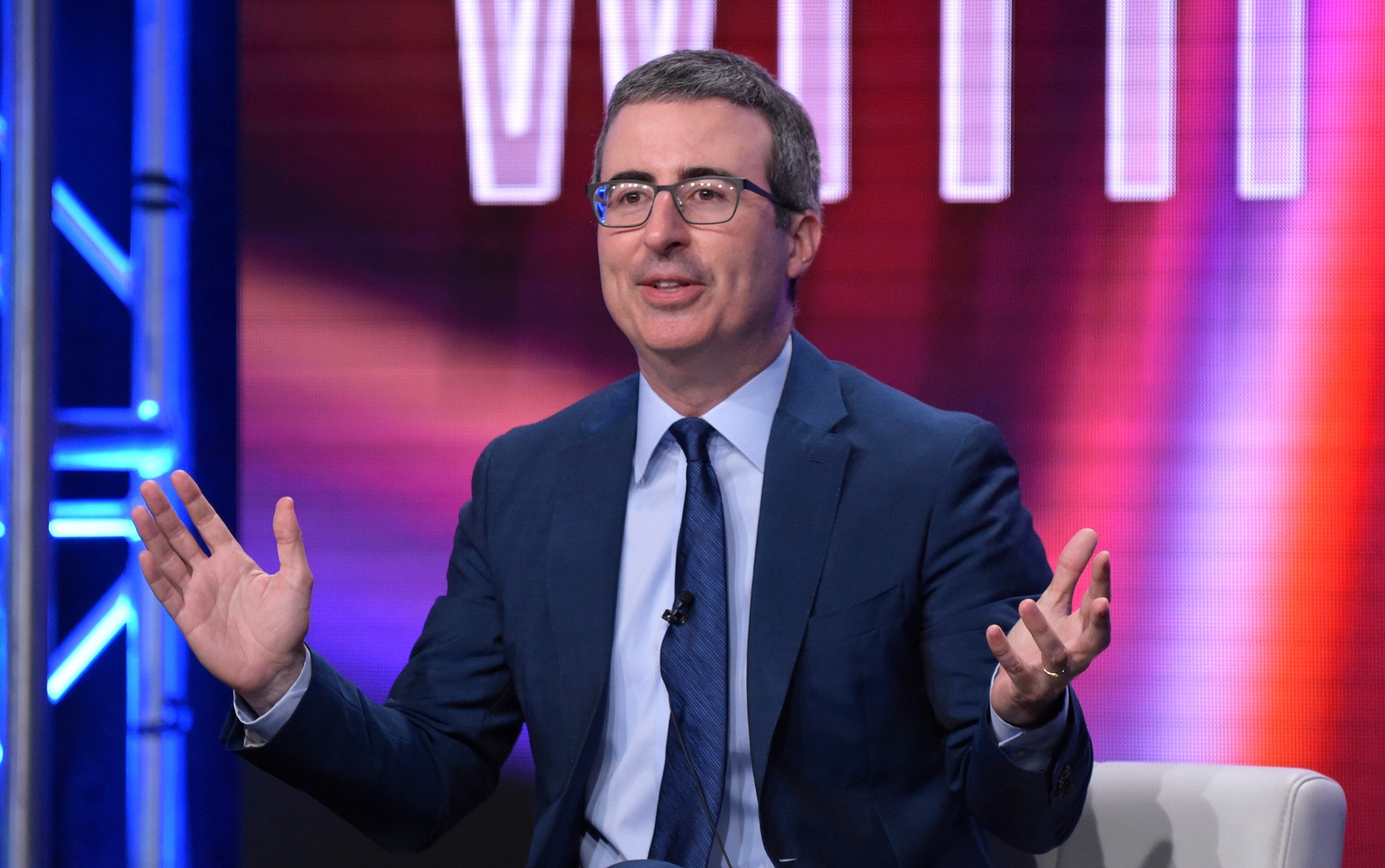 John Oliver has launched a humorous campaign for his favoured bird, the pūteketeke, on his show Last Week Tonight. Photo: Invision via AP