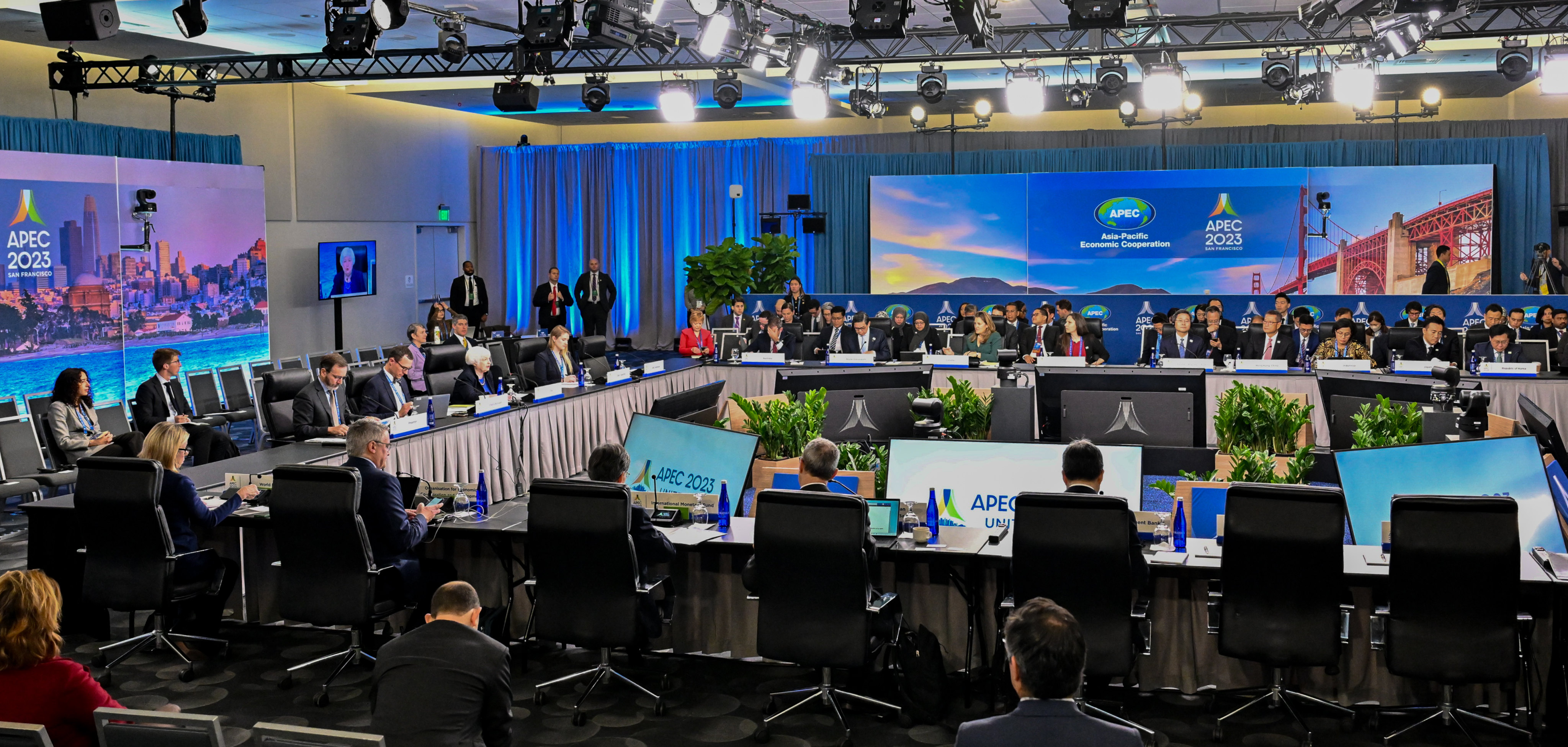 The Apec Finance Ministers’ Meeting in San Francisco. Photo: ISD