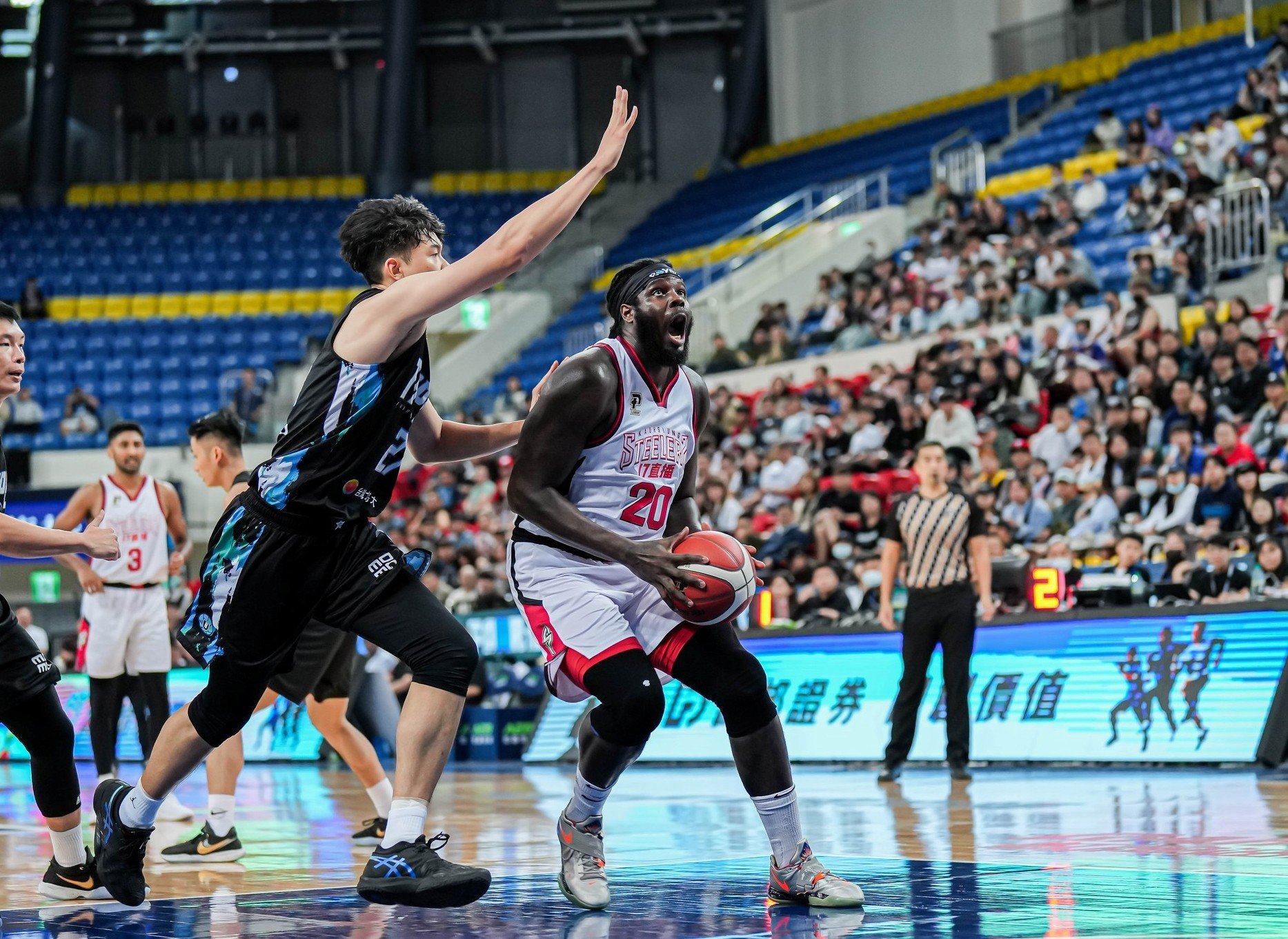 Former NBA first overall pick Anthony Bennett in action for the Kaohsiung 17LIVE Steelers. Photo: Handout