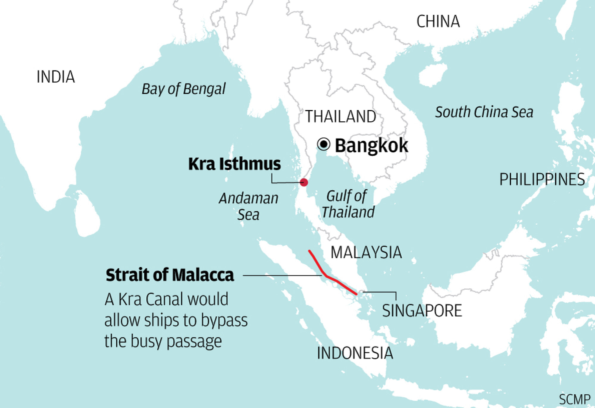 Tailandia construye una ruta marítima por valor de 28.000 millones de dólares que evita el estrecho de Malaca: “Más barata, más rápida y más segura”