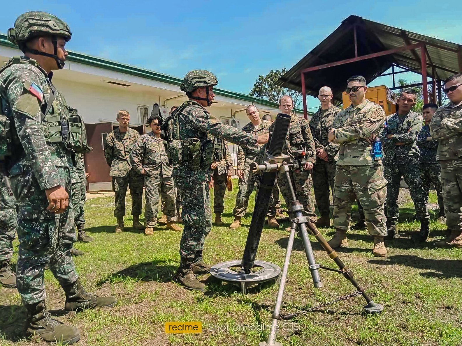 Troops at the Kamandag 7 multinational training exercise involving the Philippines, United States, Japan, South Korea and Britain. Photo: Handout/Philippine Marine Corps