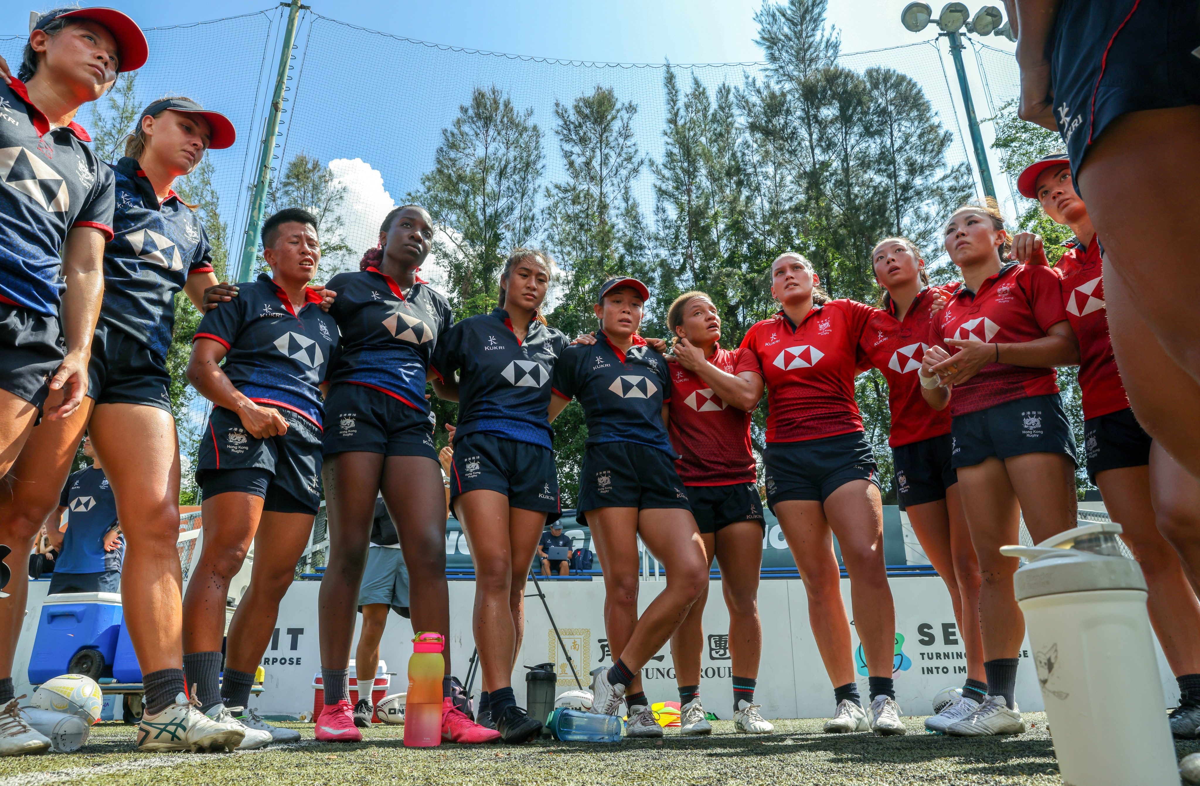 Hong Kong women’s sevens team have the chance to secure Olympic qualification this weekend. Photo: Yik Yeung-man