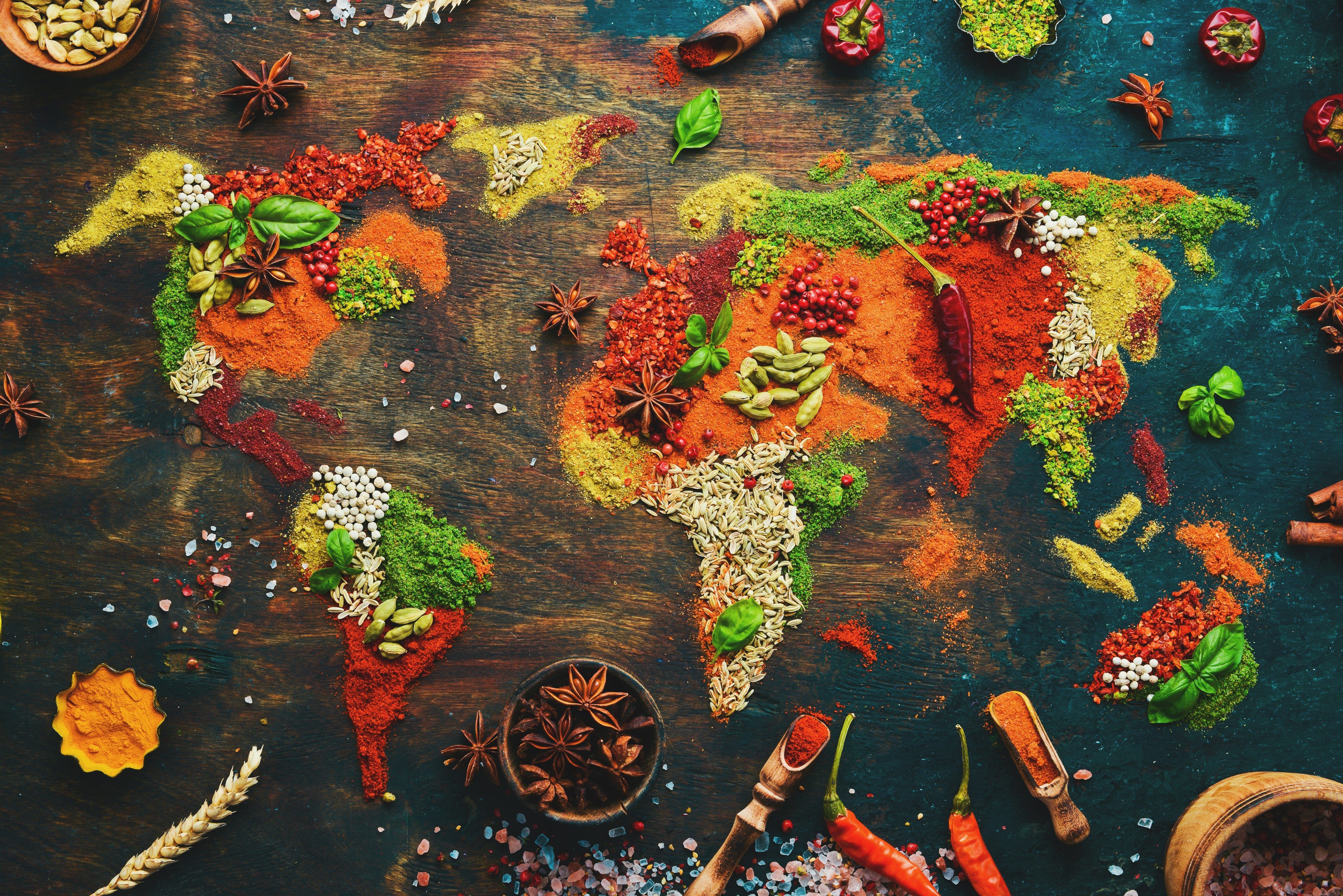 Countries around the world have their own unique cuisines. Photo: Shutterstock