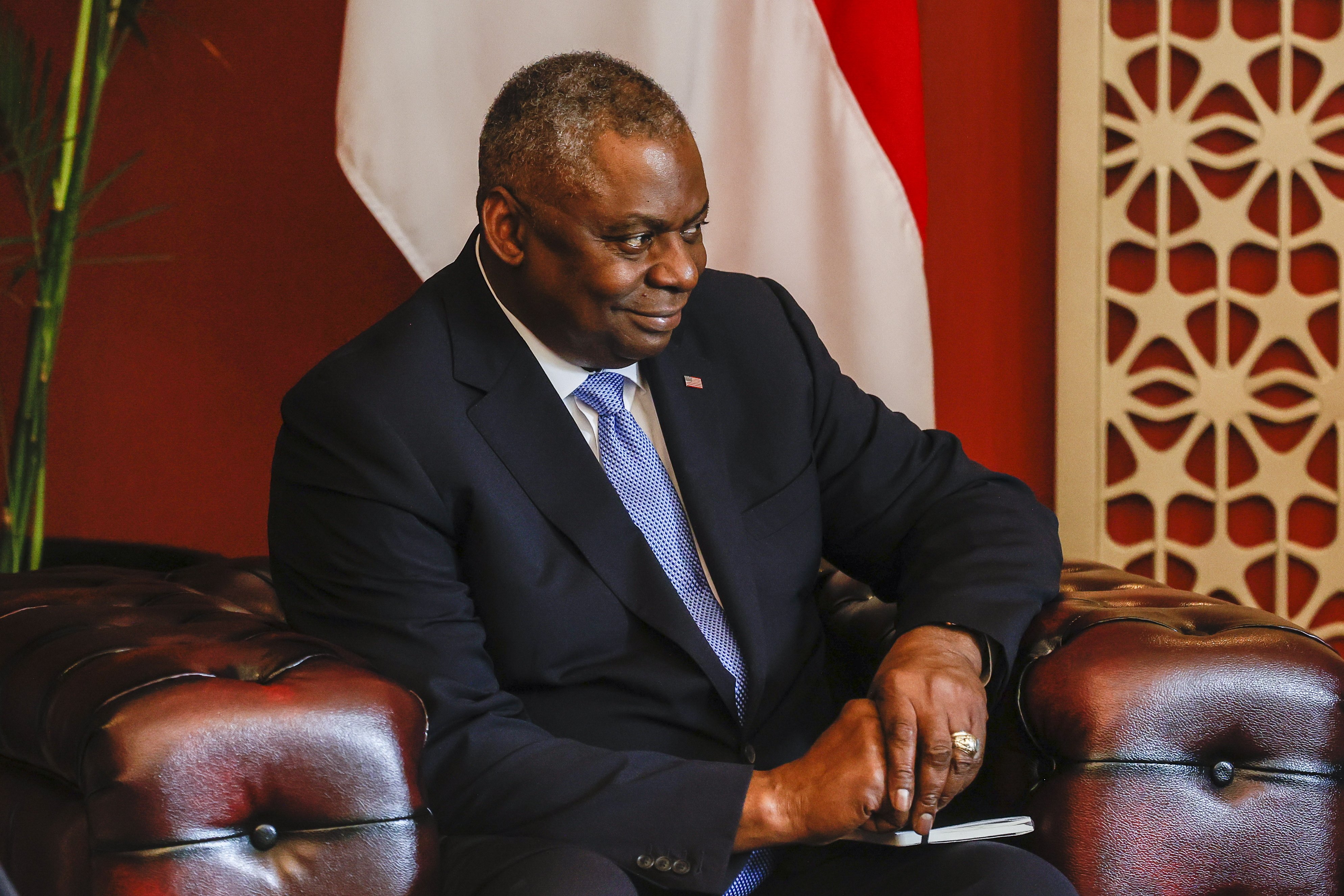 US Defence Secretary Lloyd Austin was in Indonesia for an Asean conference on Thursday. Photo: EPA-EFE