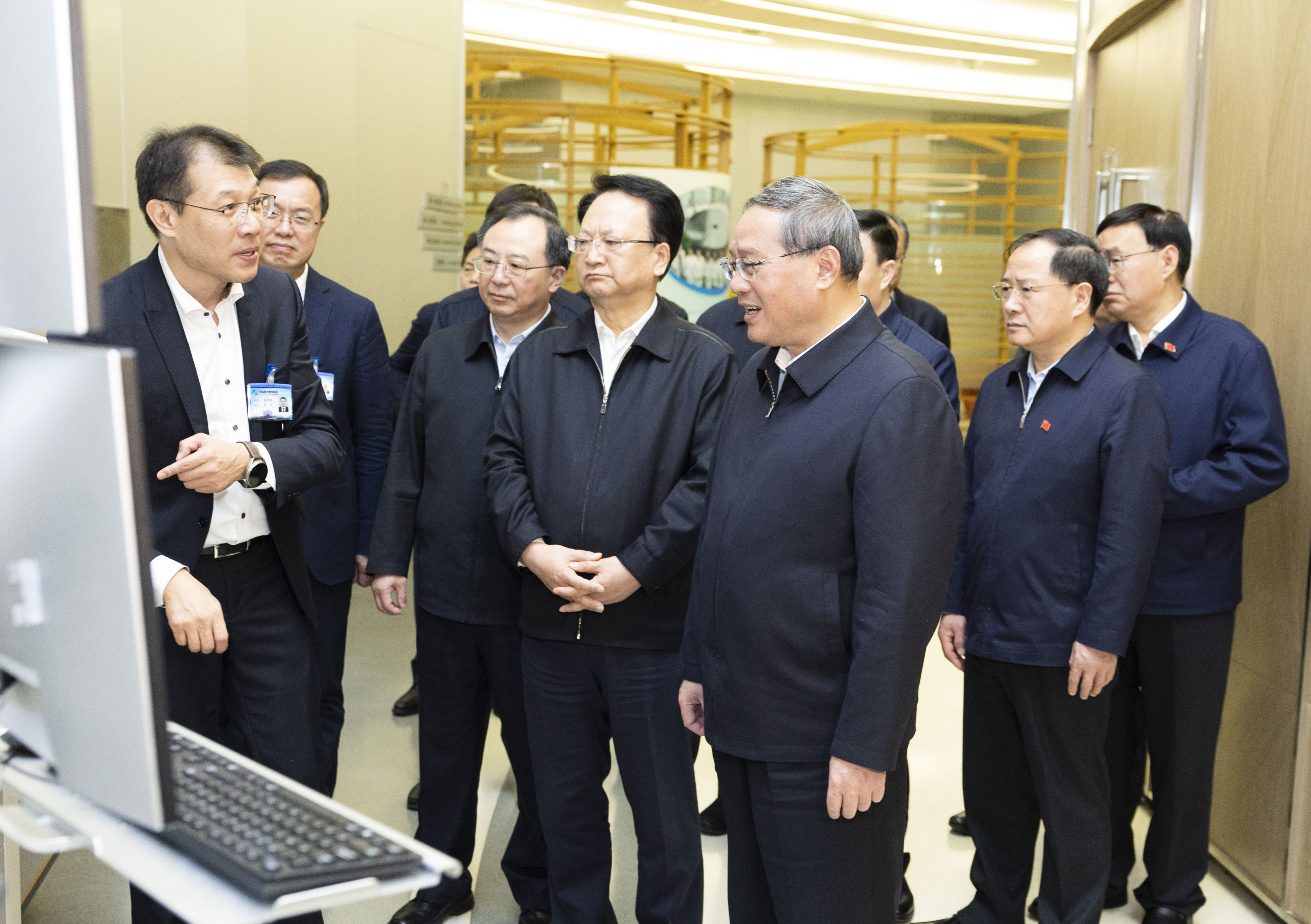 Chinese Premier Li Qiang has emphasized stable, autonomous manufacturing in an inspection tour to the country’s northeast. Photo: Xinhua
